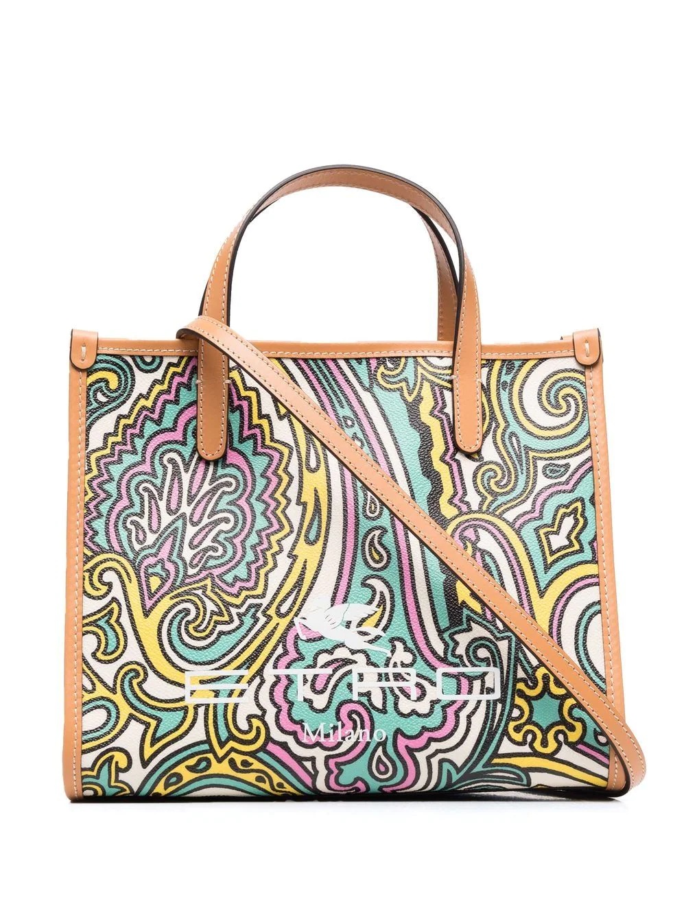 graphic-print tote bag - 1