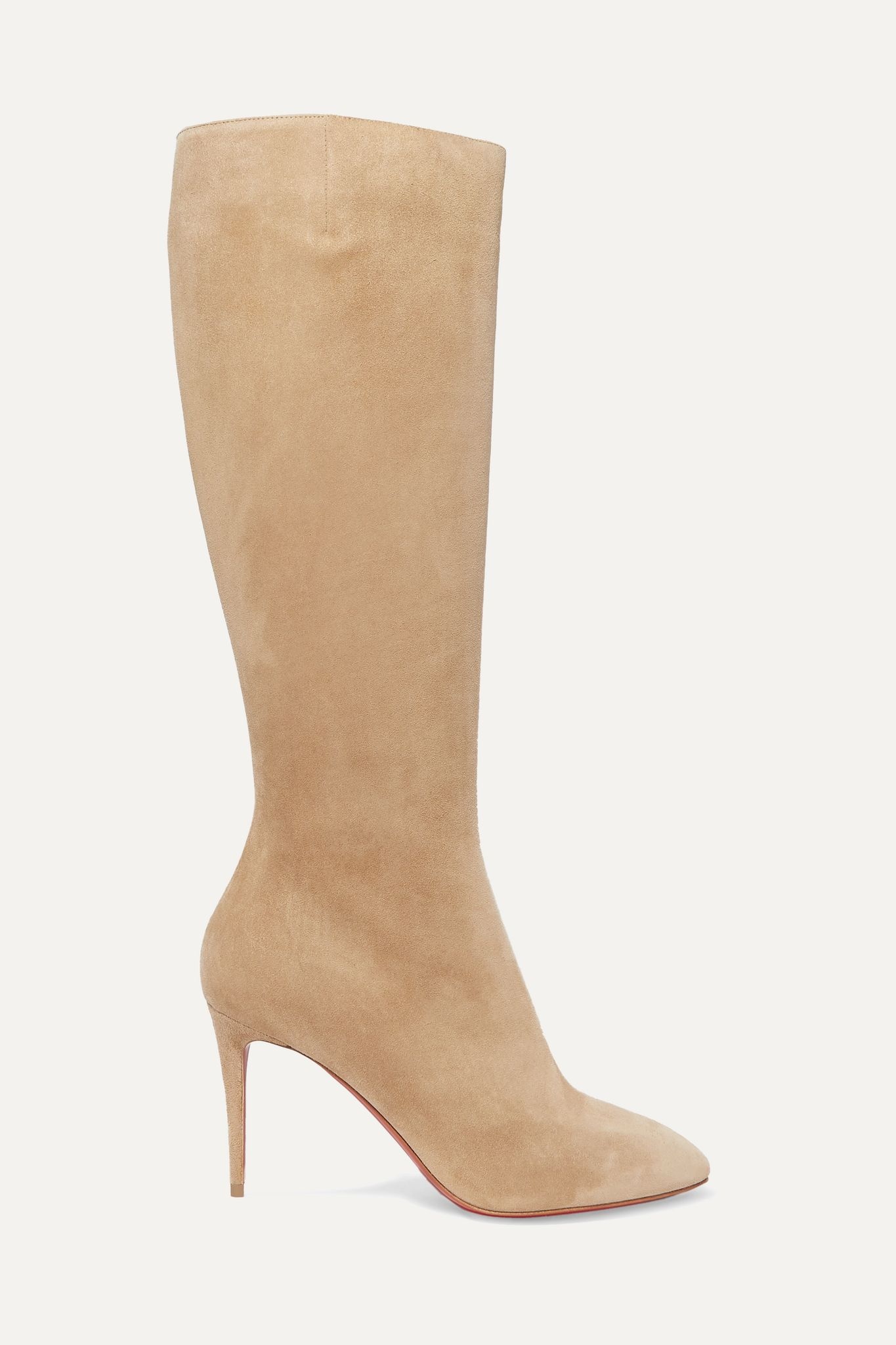 Eloise 85 suede knee boots - 1