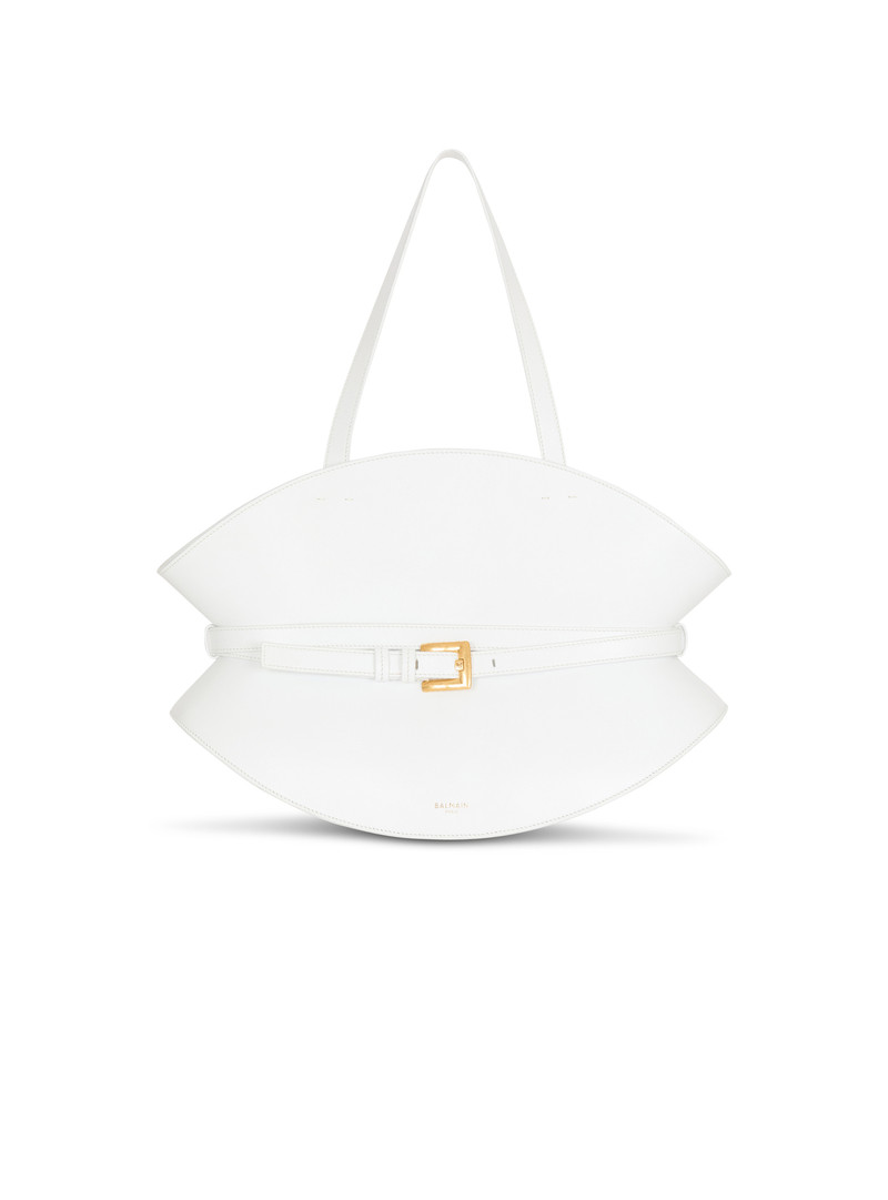 Medium Shuffle bag in calfskin leather 1
