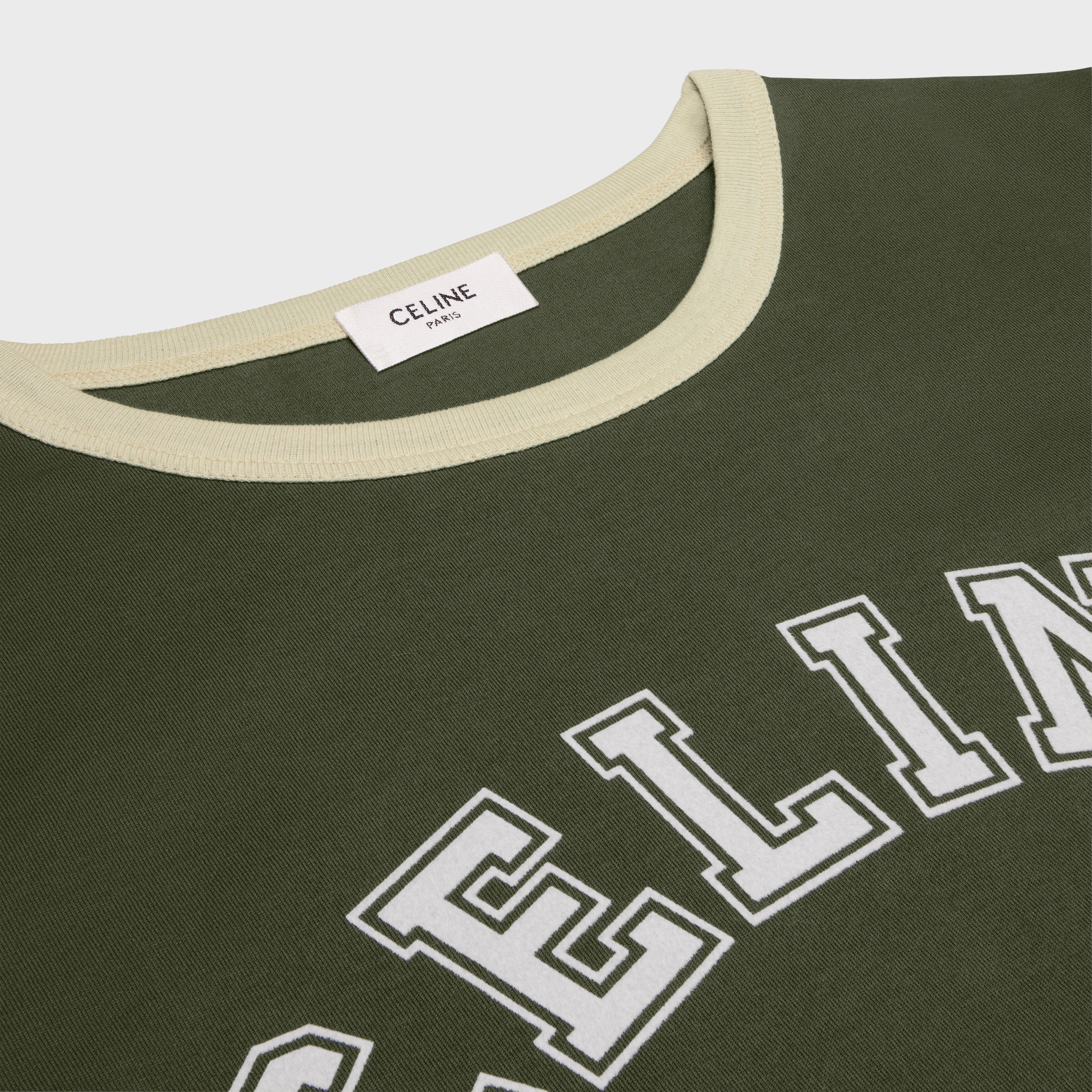 celine paris 70’s T-shirt in cotton jersey - 3