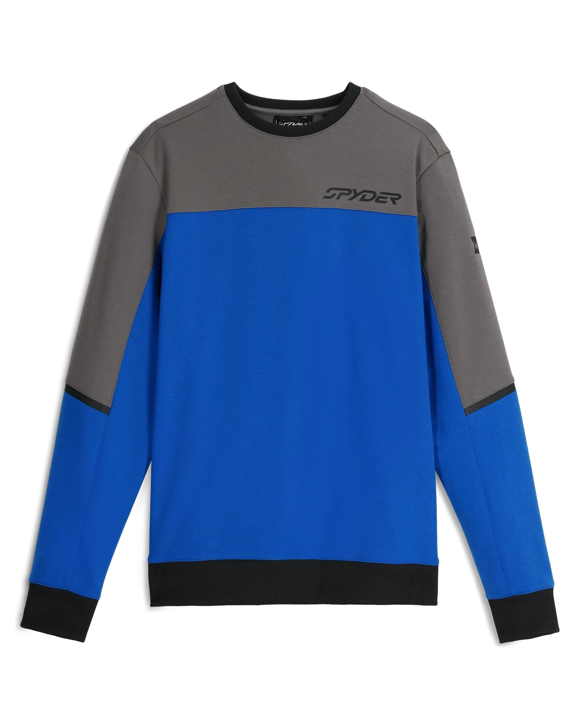 Mens Speed Fleece Crew Jacket - Cobalt - 1