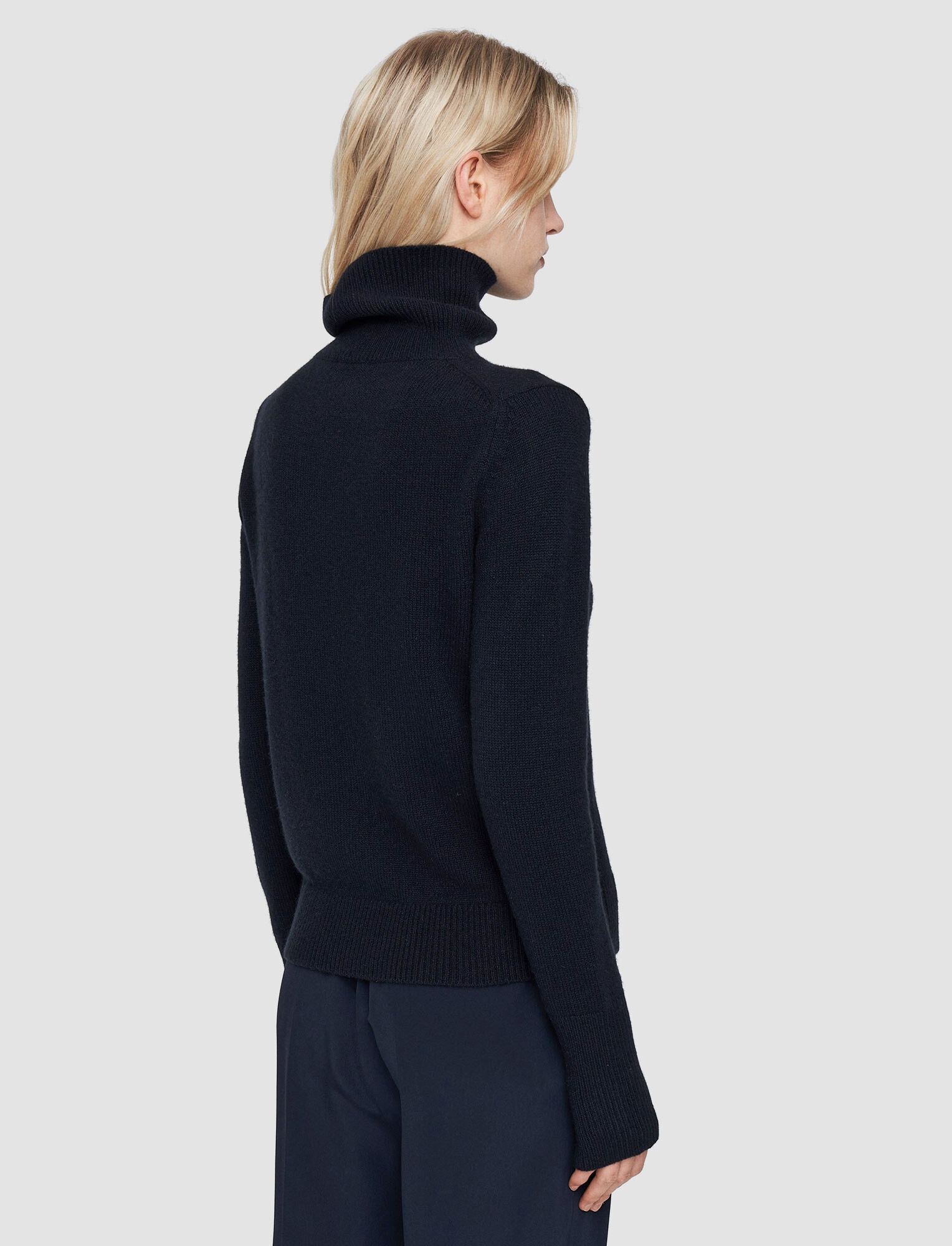 Pure Cashmere High Neck Jumper - 4