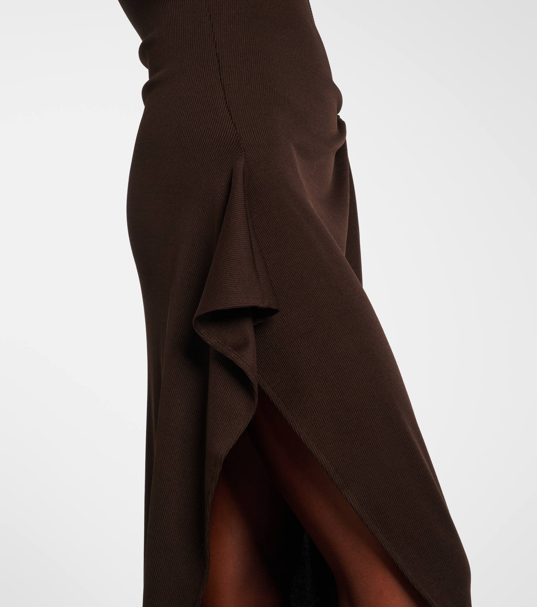 Cascade embellished midi dress - 5