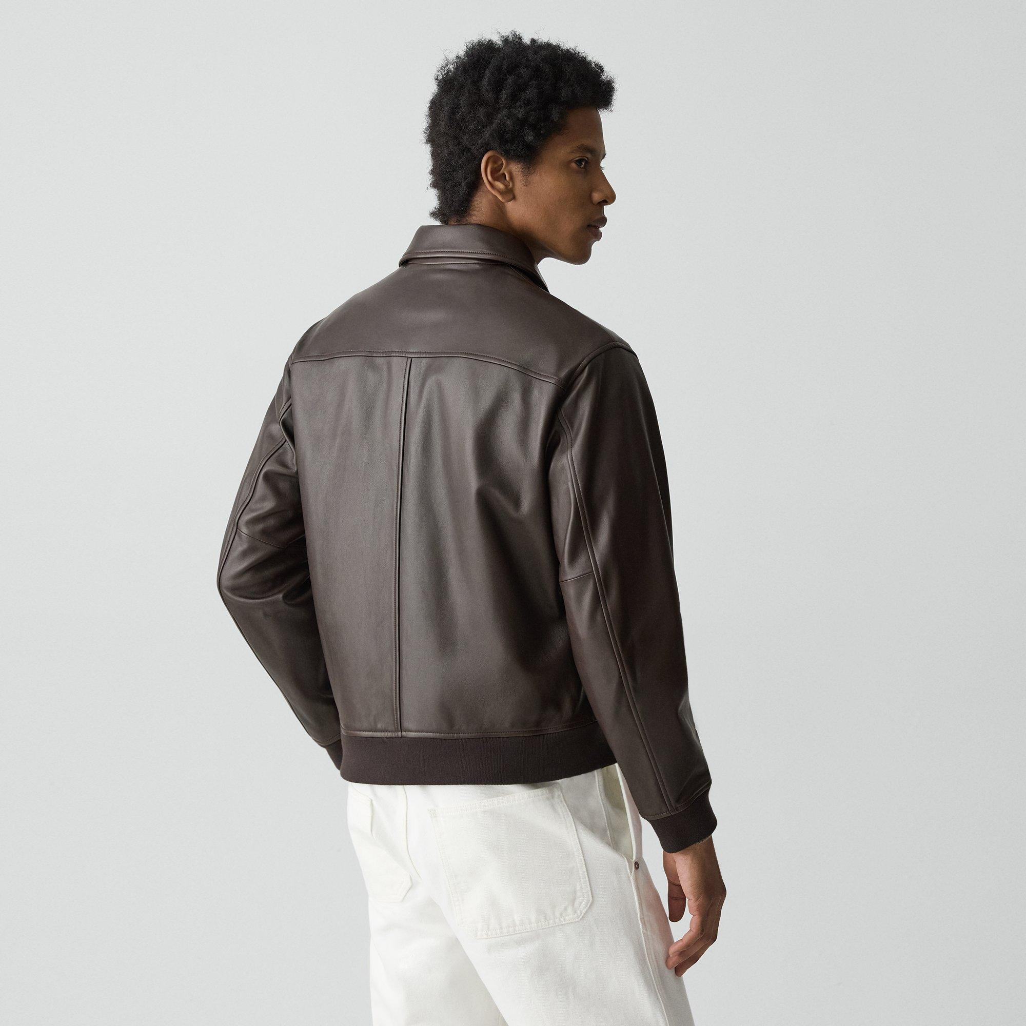 Wyatt Zip Jacket in Leather - 4