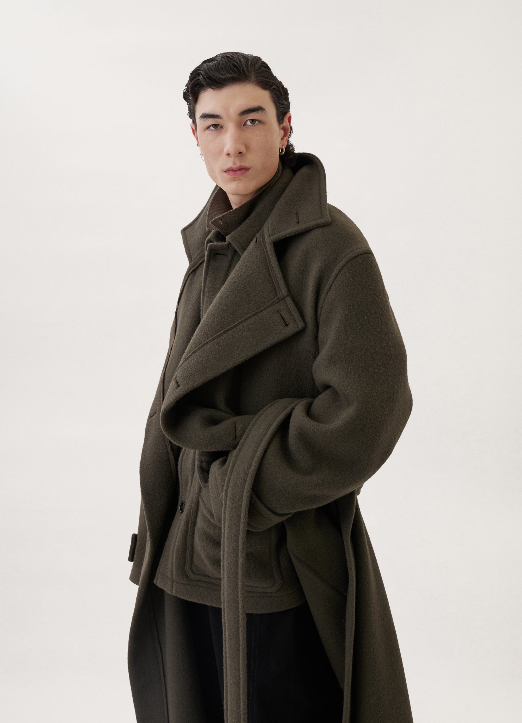 WRAP COAT
CABAN WOOL - 7