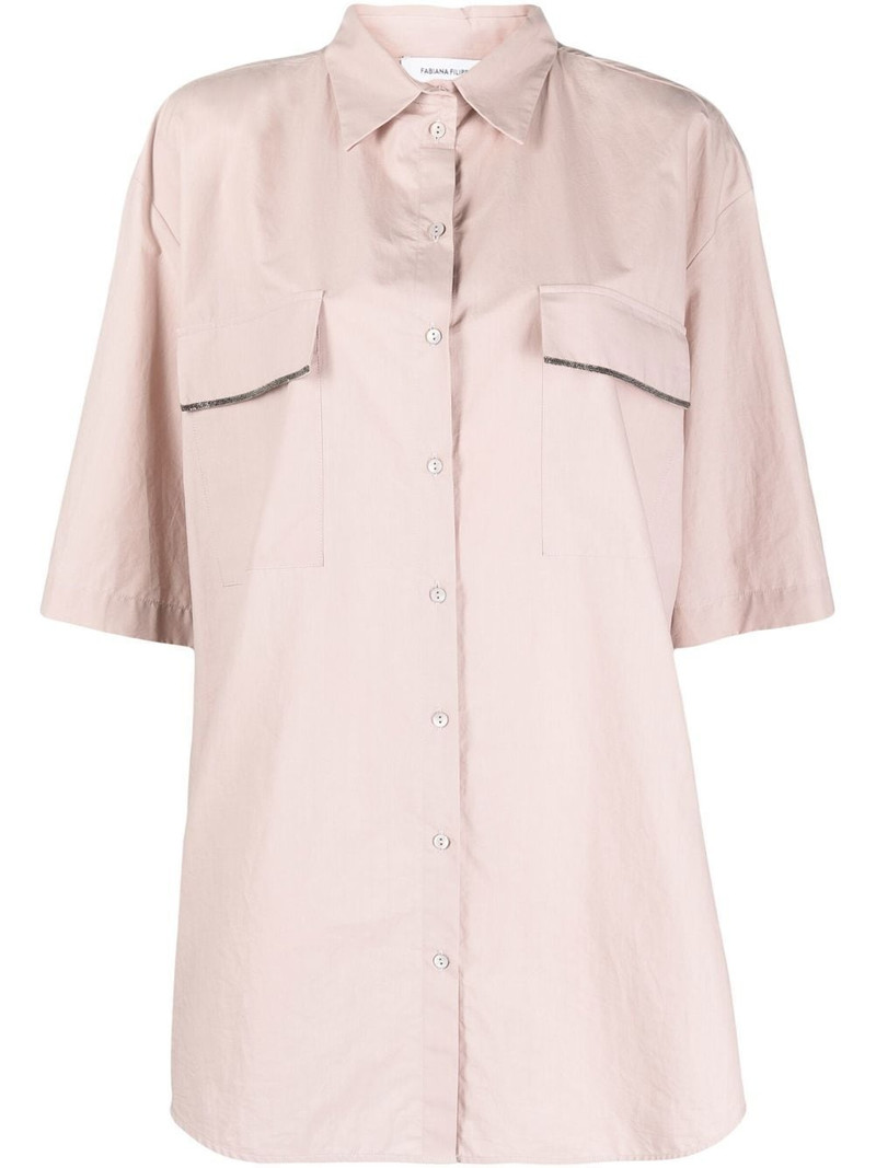 flap-pocket detail shirt 1