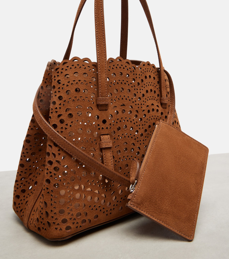 Alaïa Mina 25 Vienne Wave leather tote bag outlook