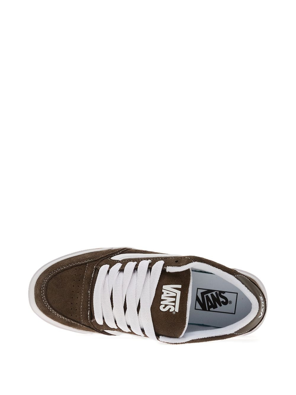 Hylane suede-panel sneakers - 4