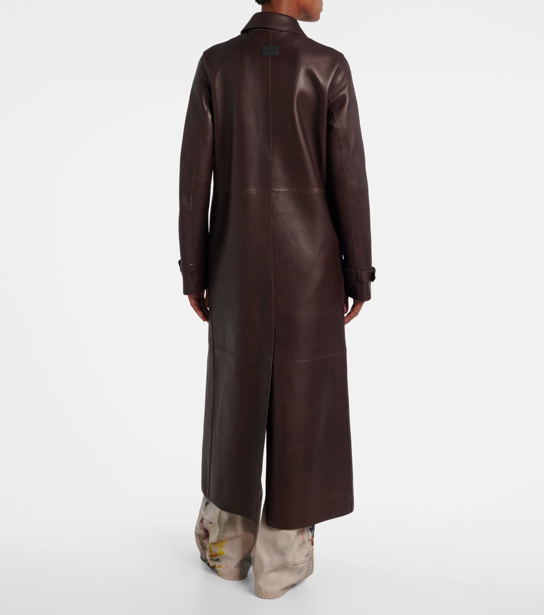 Leather coat - 3
