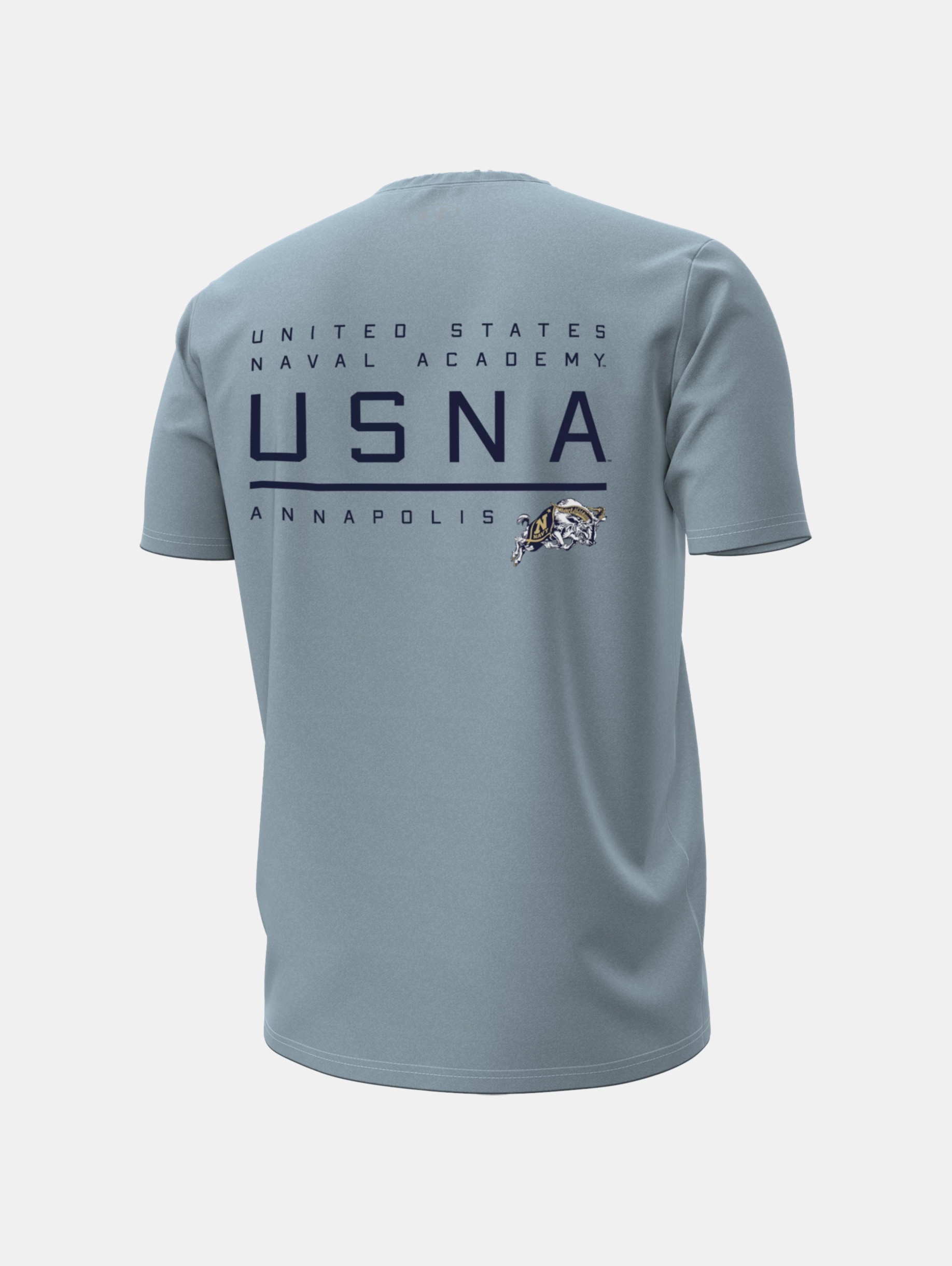 Men's UA Performance Cotton Collegiate Short Sleeve - 3