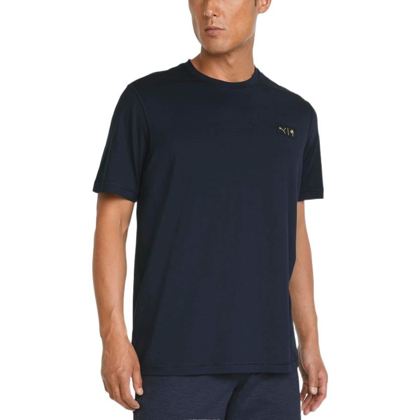 PUMA X Palm Tree Crew Golf Tee 'Navy' 534087-02 - 4