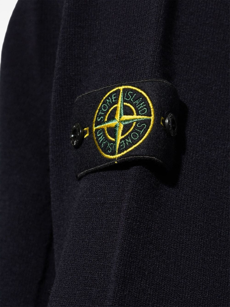 Compass-motif wool sweatshirt 5