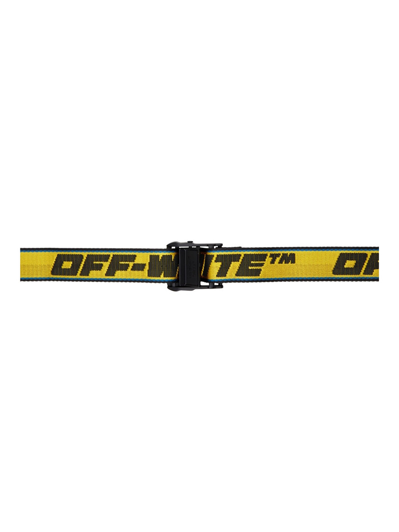 Yellow & Black Tape Industrial Belt - 1