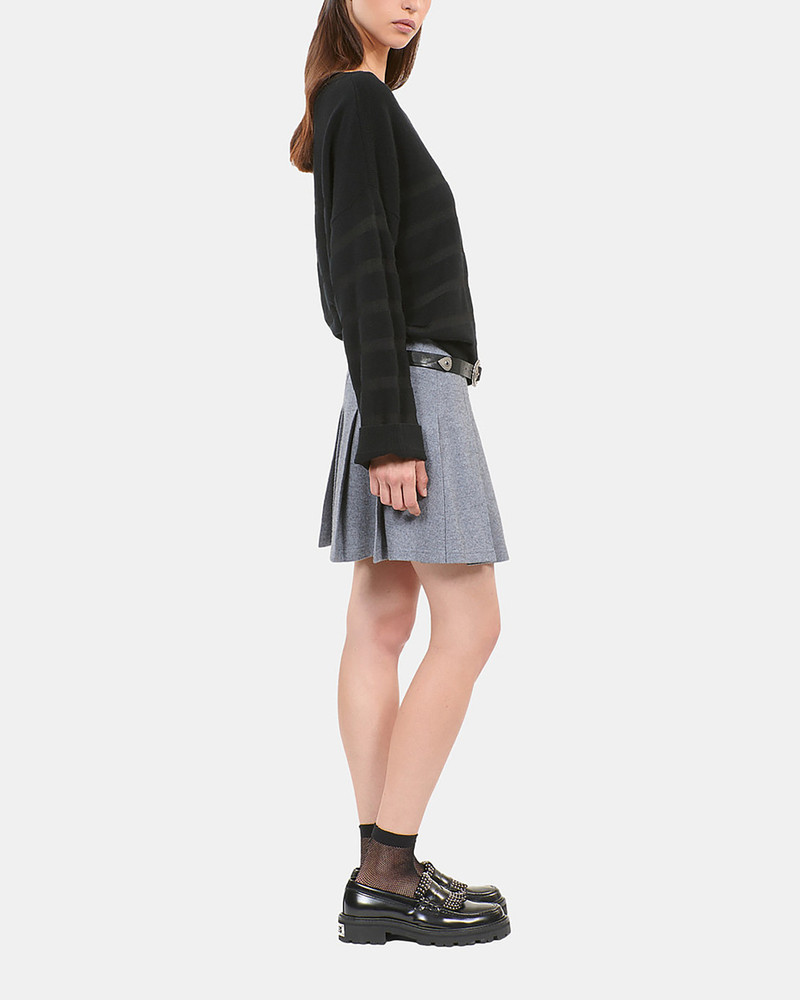 STRIPED WOOL AND CASHMERE SWEATER 5