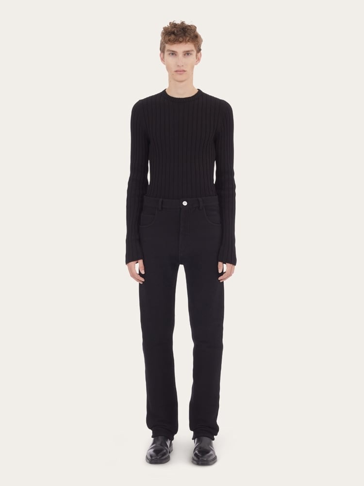 SLIM FIT 5 POCKET TROUSERS - 5