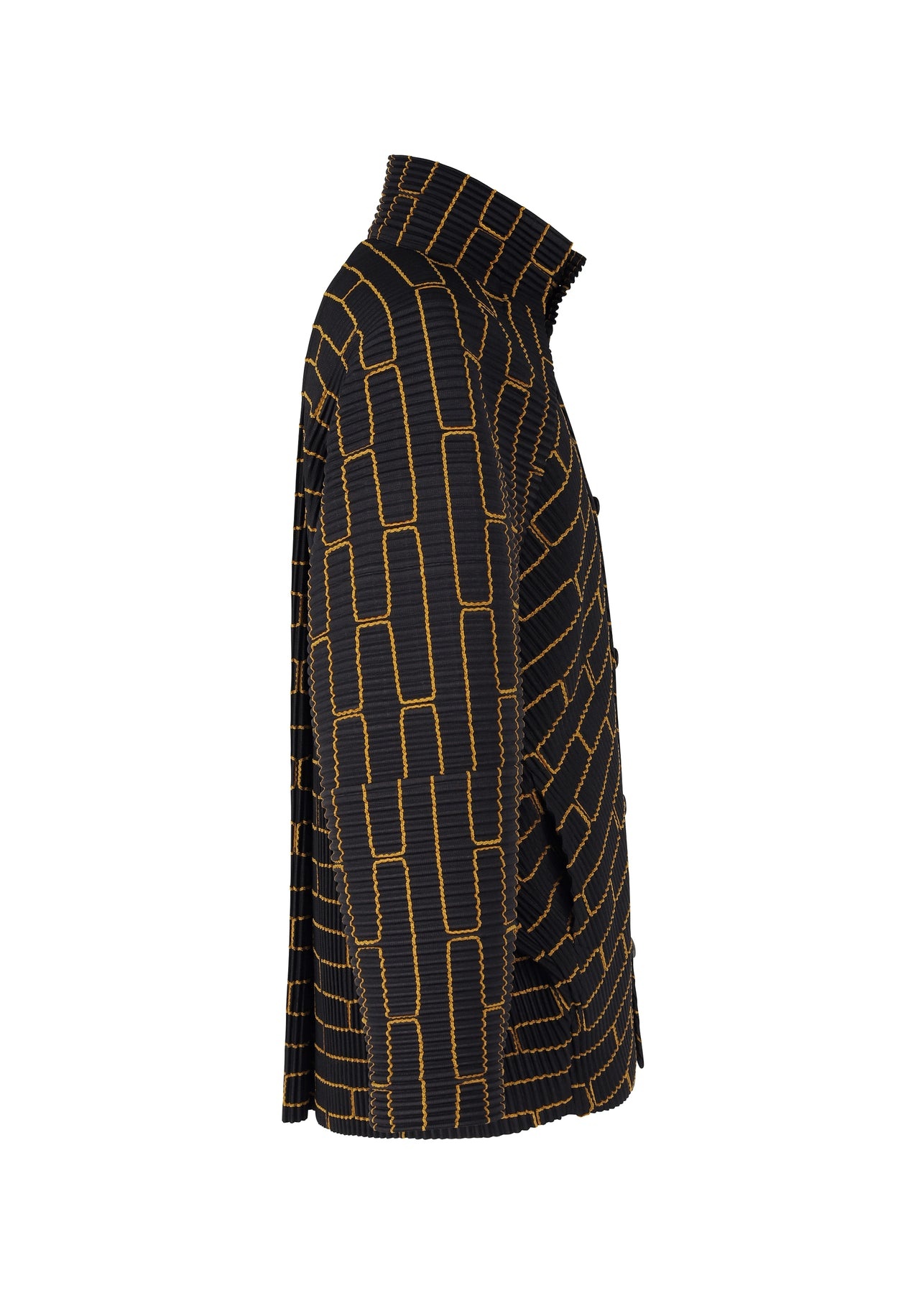 EMBROIDERY PLEATS JACKET - 3