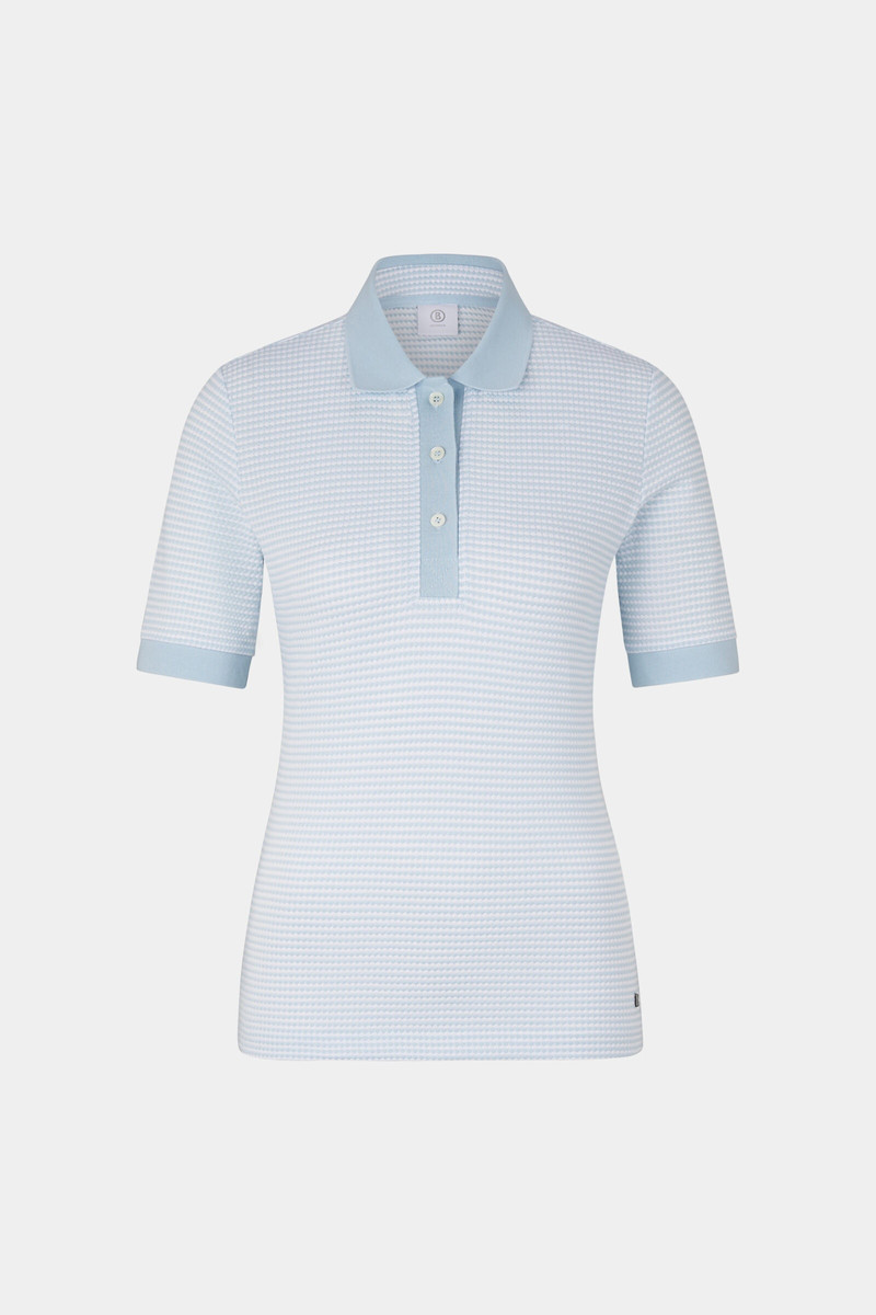Wendy Polo shirt in Light blue/Off-white 1