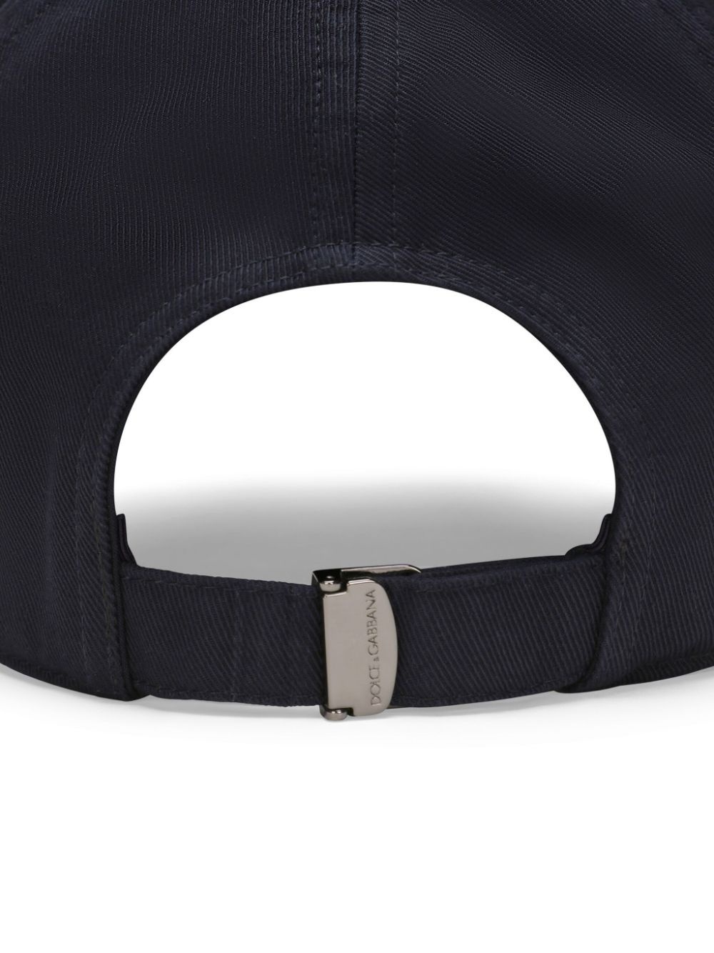 logo-embroidered cotton baseball cap - 2