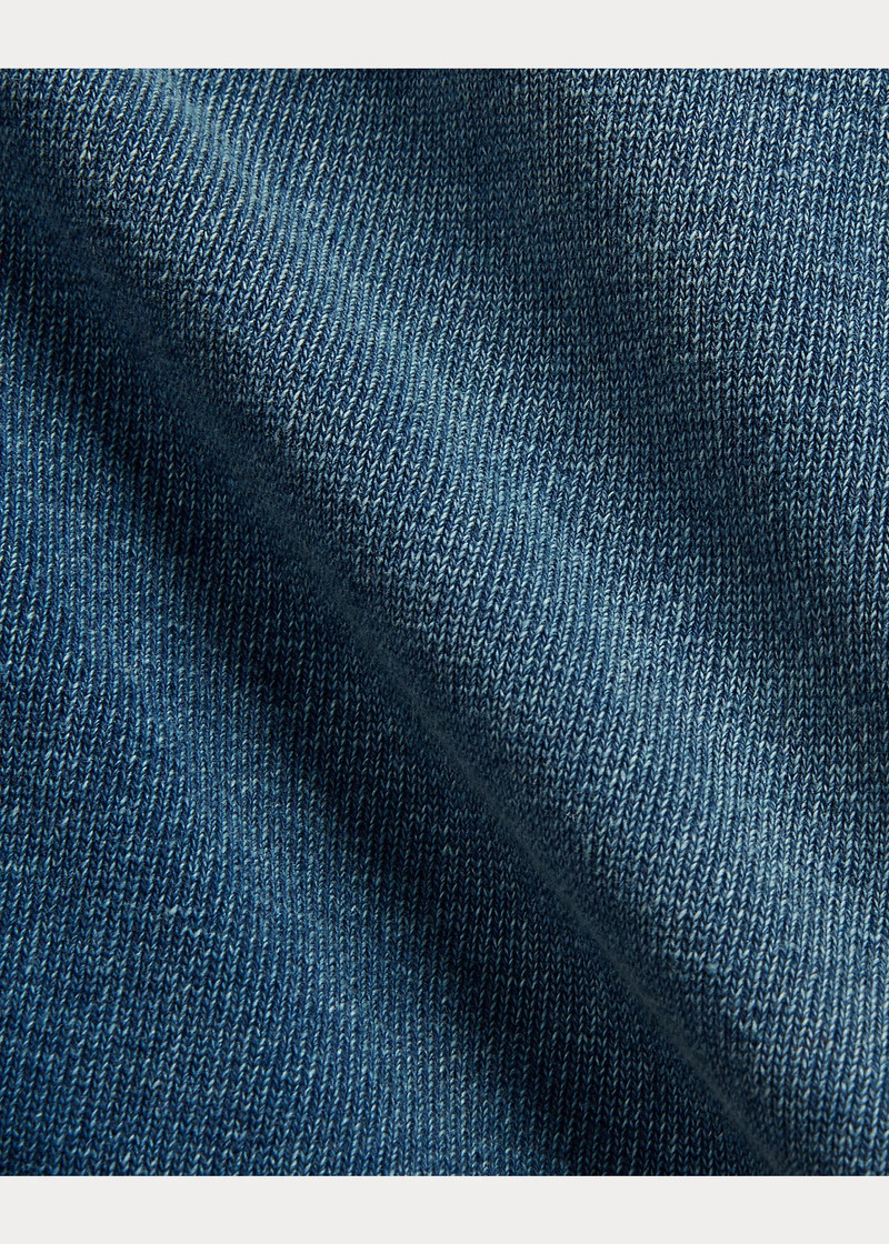 Indigo French Terry Sweatpant 5
