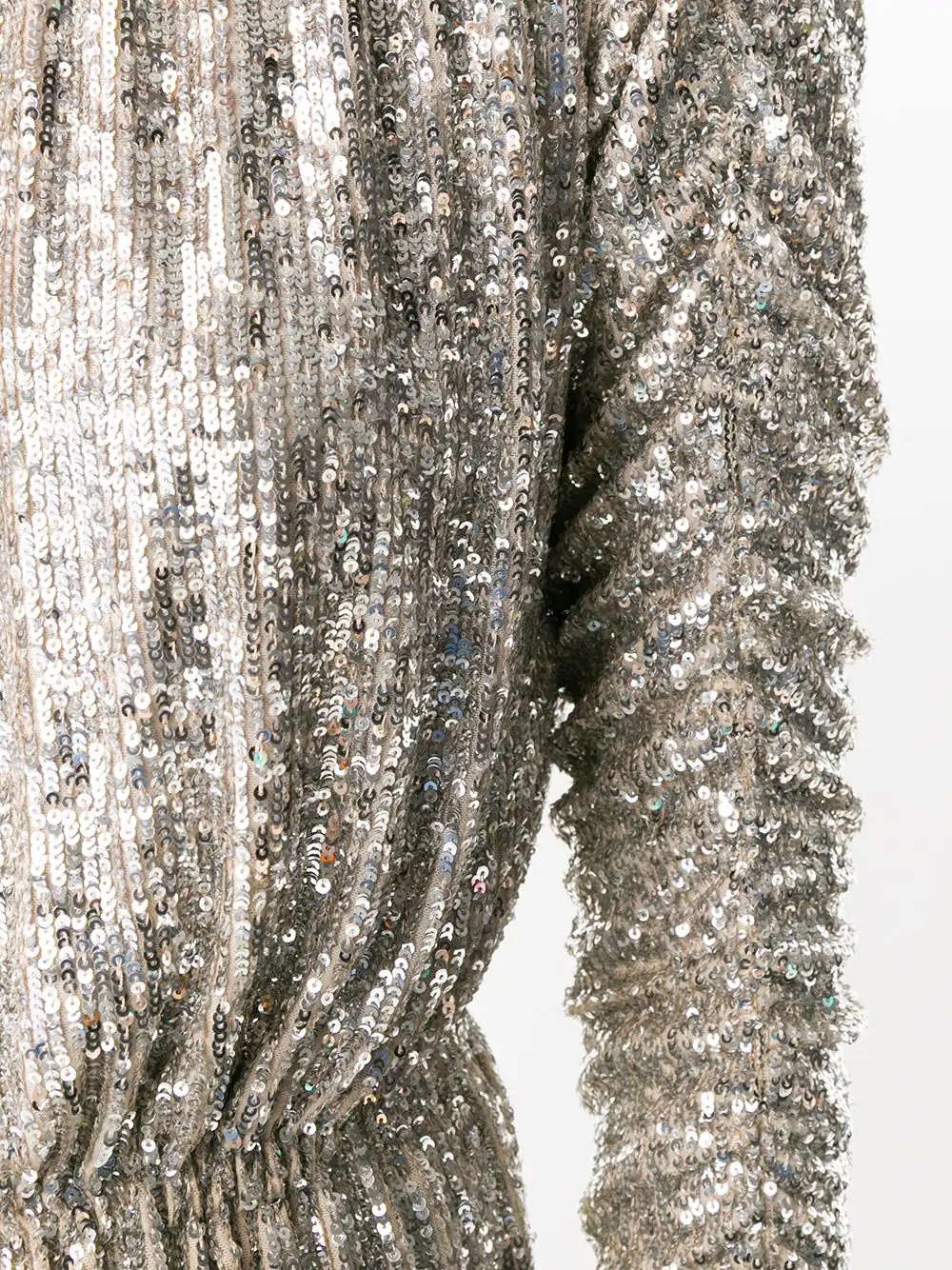 sequin-embellished dress - 5