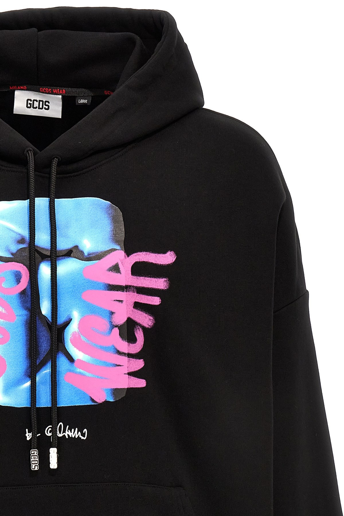 Logo print hoodie - 4