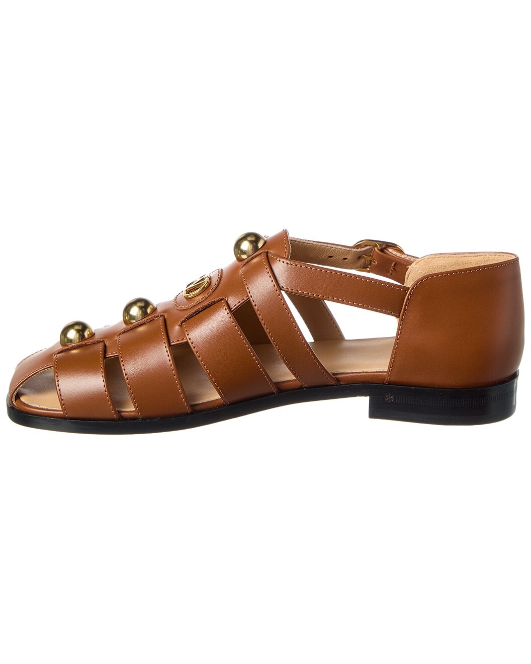 Valentino VLogo Signature Leather Sandal - 2