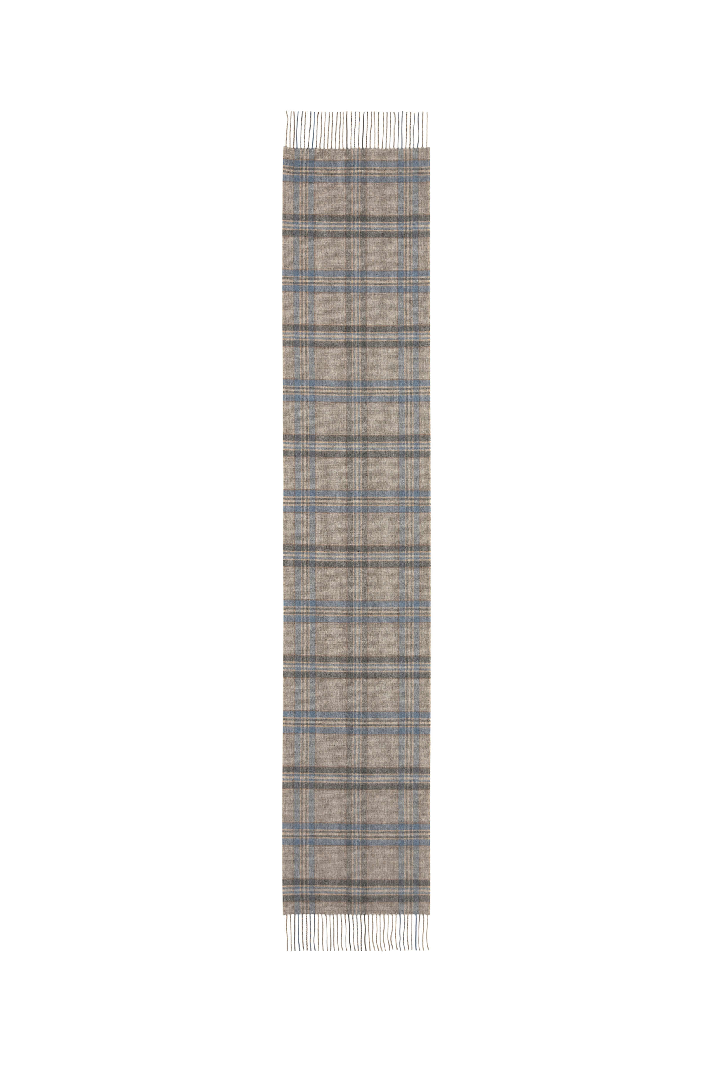 Wide Cashmere Tweed Scarf - 3