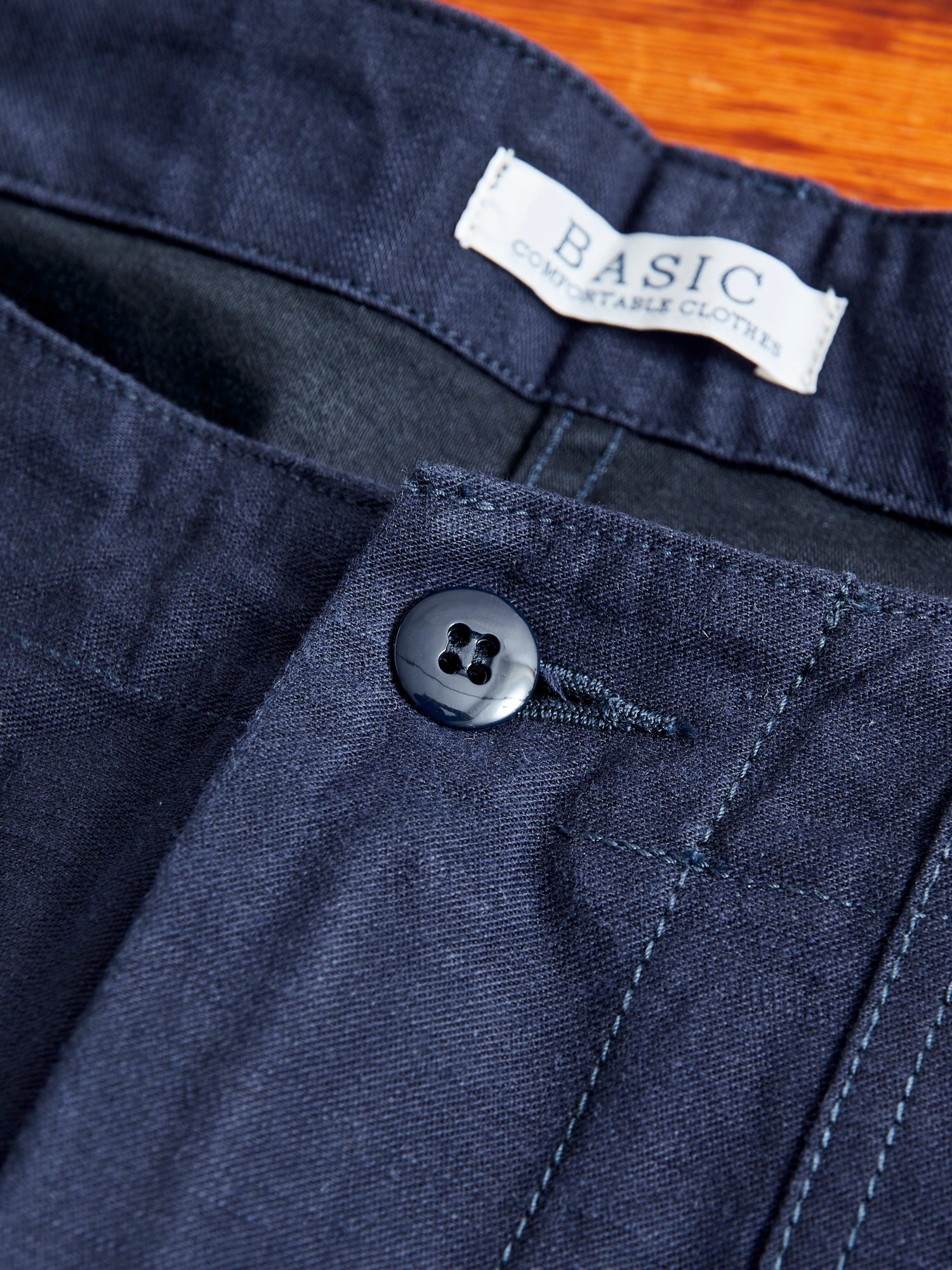 1811-IND Military Baker Pants in Indigo - 4