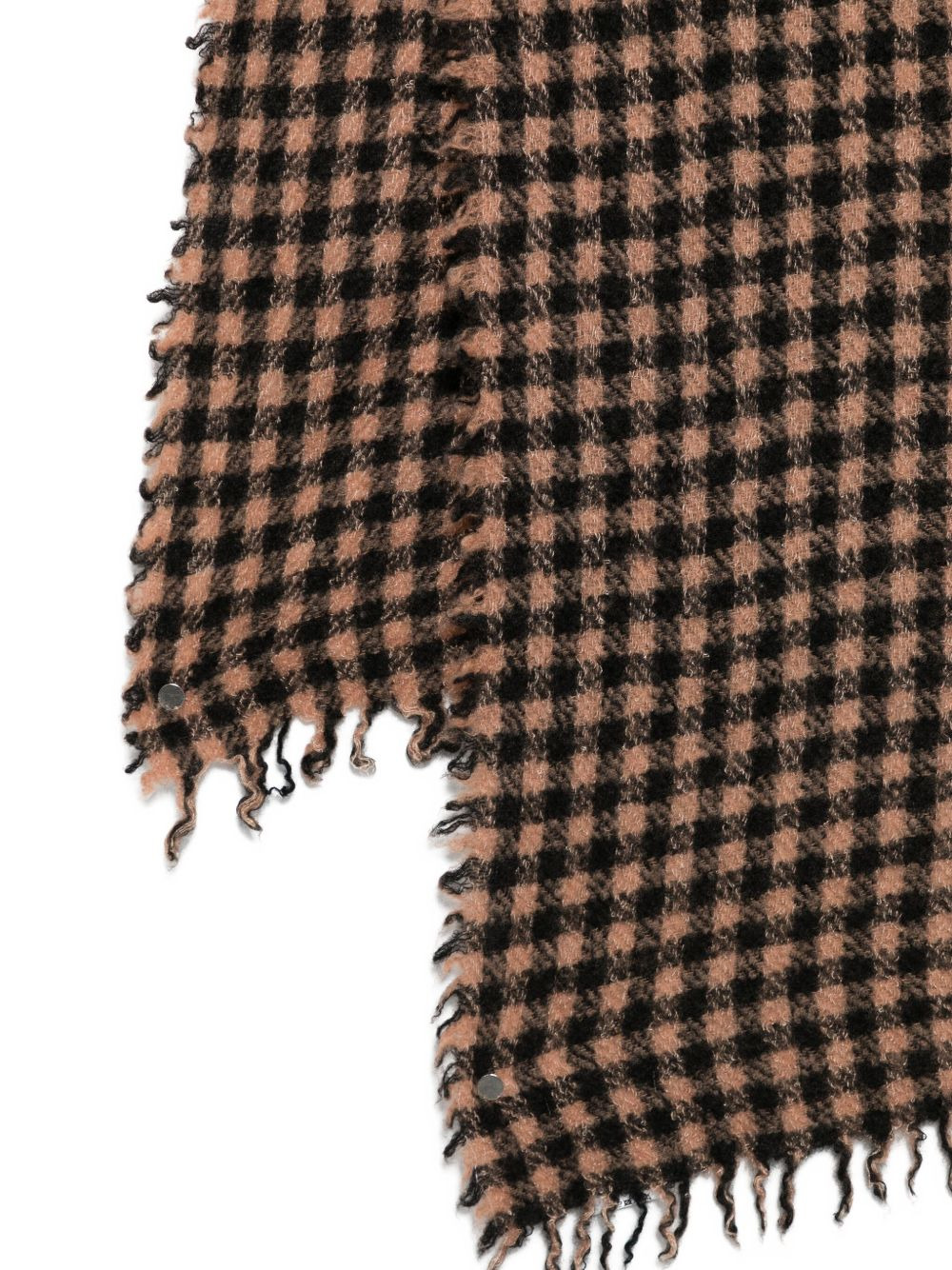 checkered scarf - 2