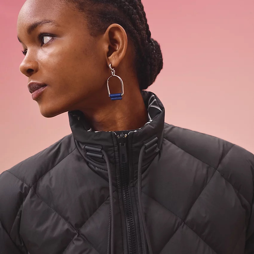 "Promenade du Matin" short reversible puffer coat - 5