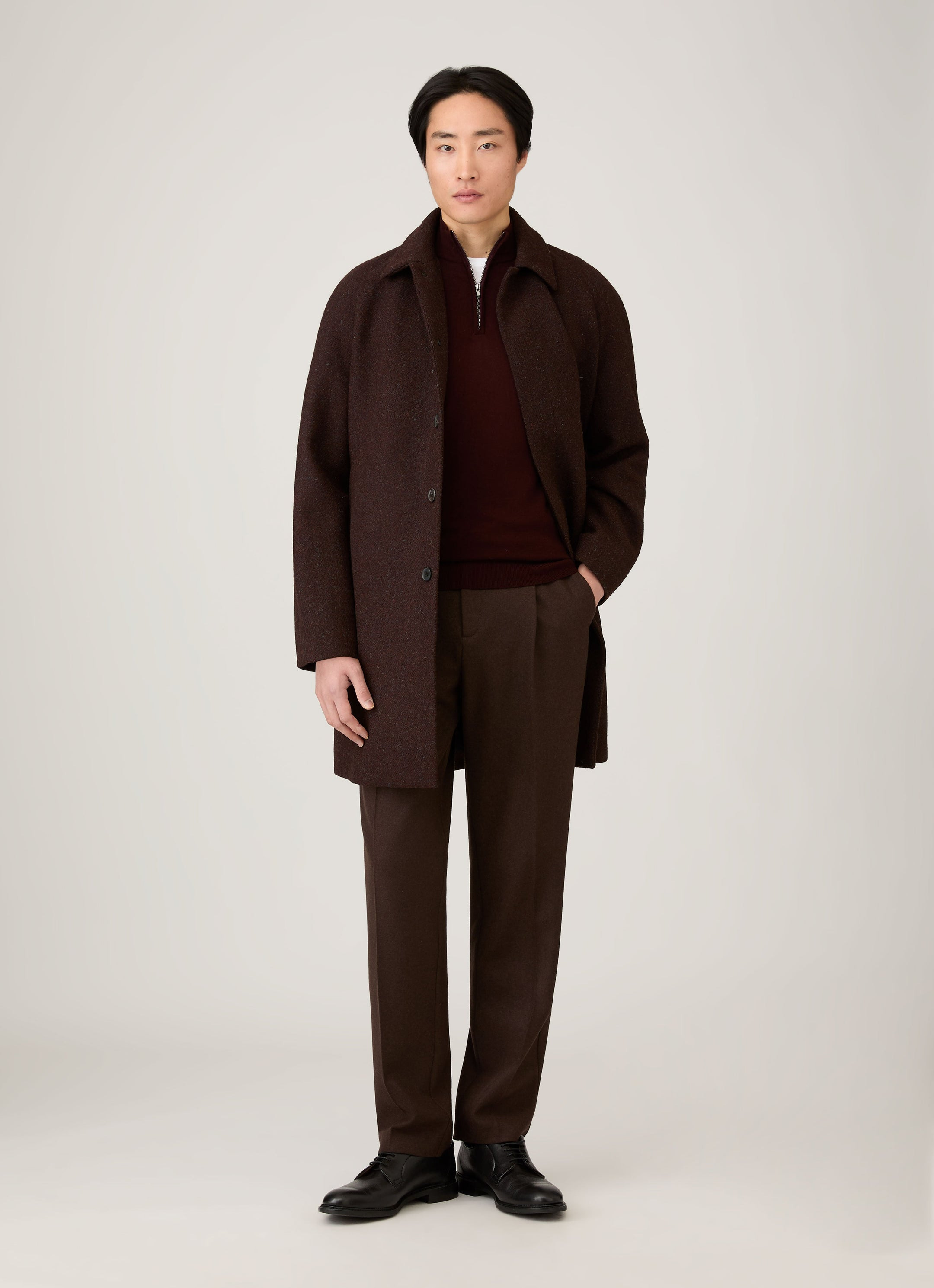 Extra‑Fine Merino Zip Neck - 3