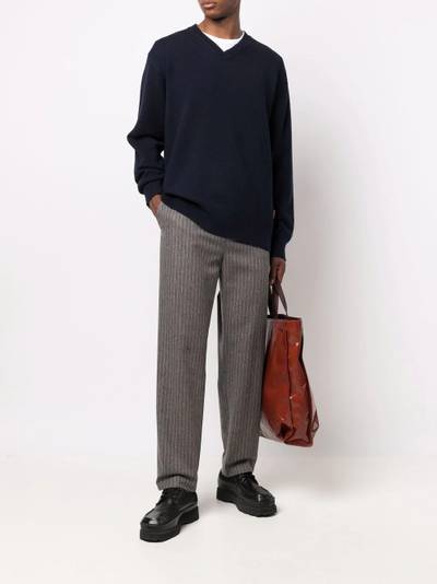 Acne Studios V-neck knitted jumper outlook