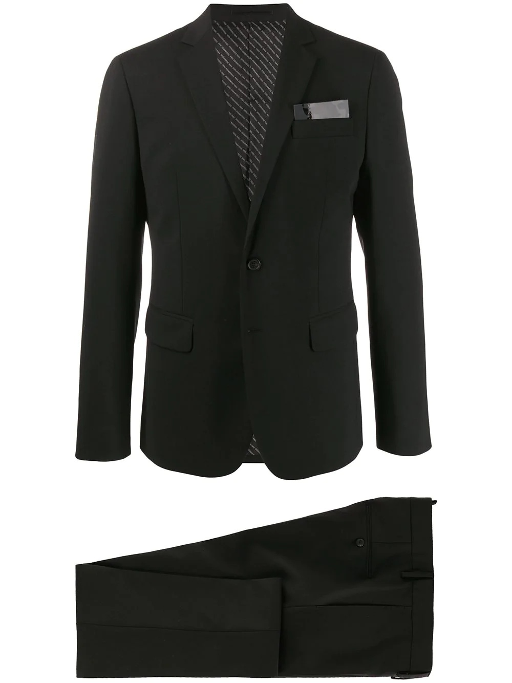 two-piece formal suit - 1