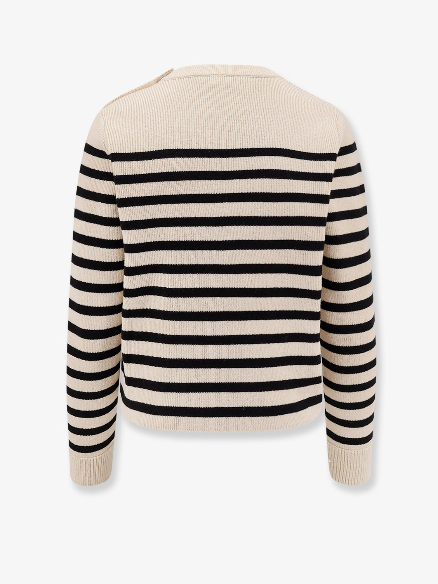 Celine Women Triomphe Cashmere And Wool Sweater - 2