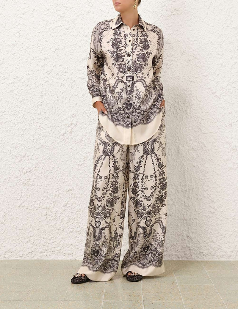 Zimmermann CRUSH DRAW WAIST PANT outlook