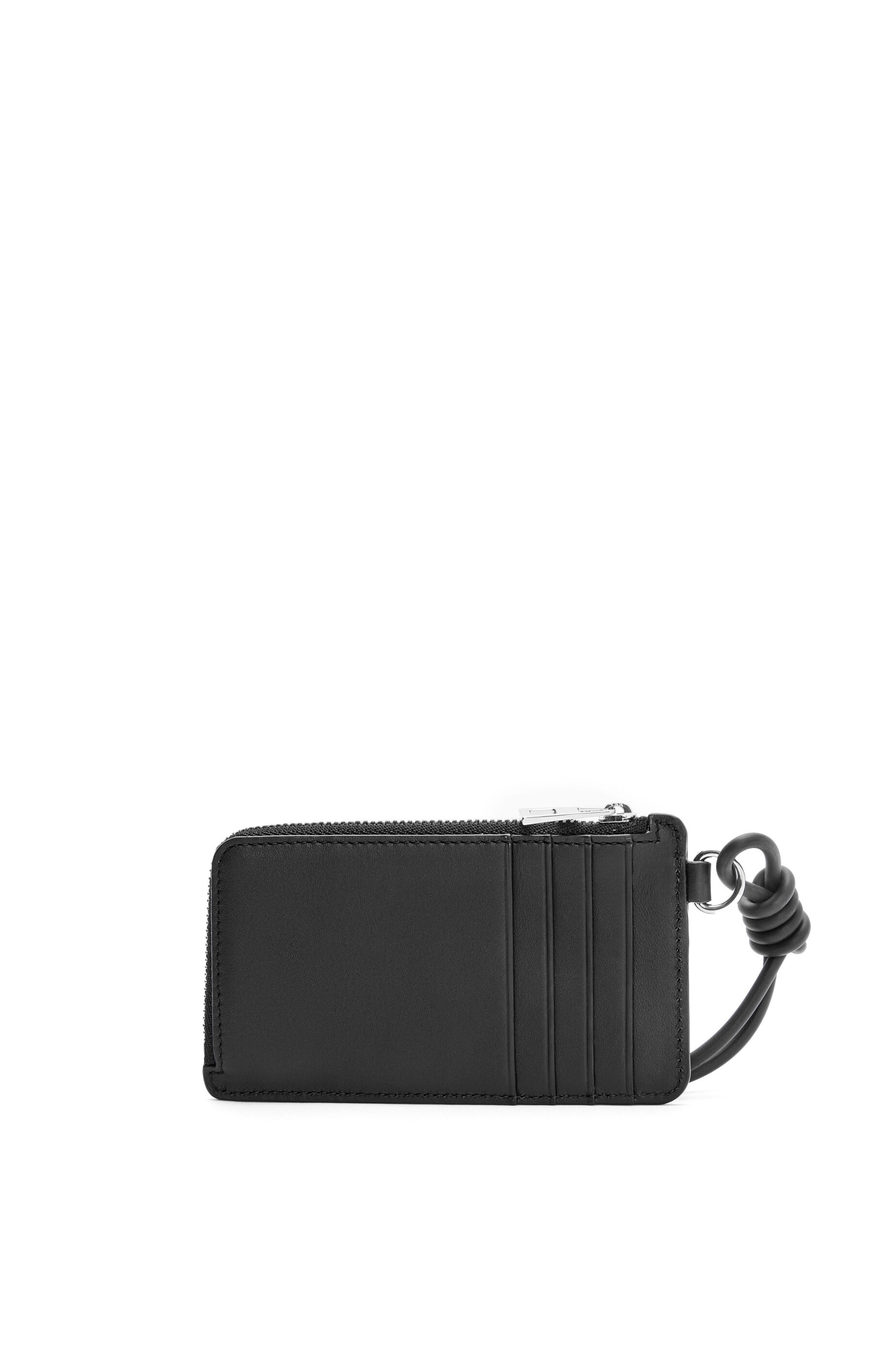 Coin cardholder in diamond calfskin with a strap - 2