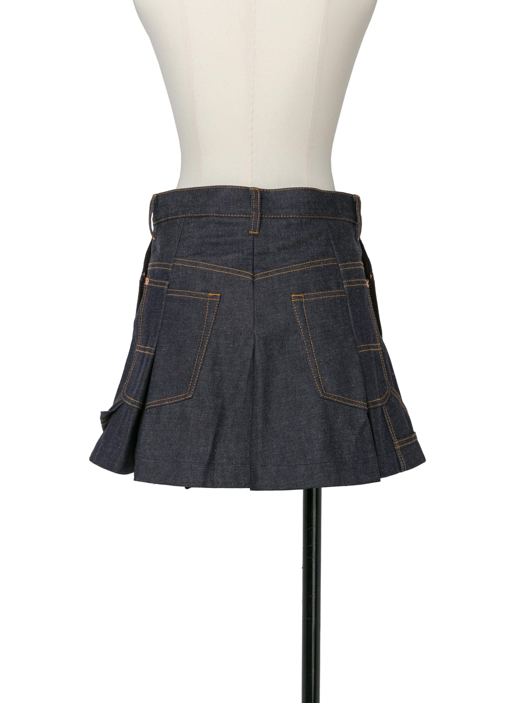 Denim Mix Shorts - 3