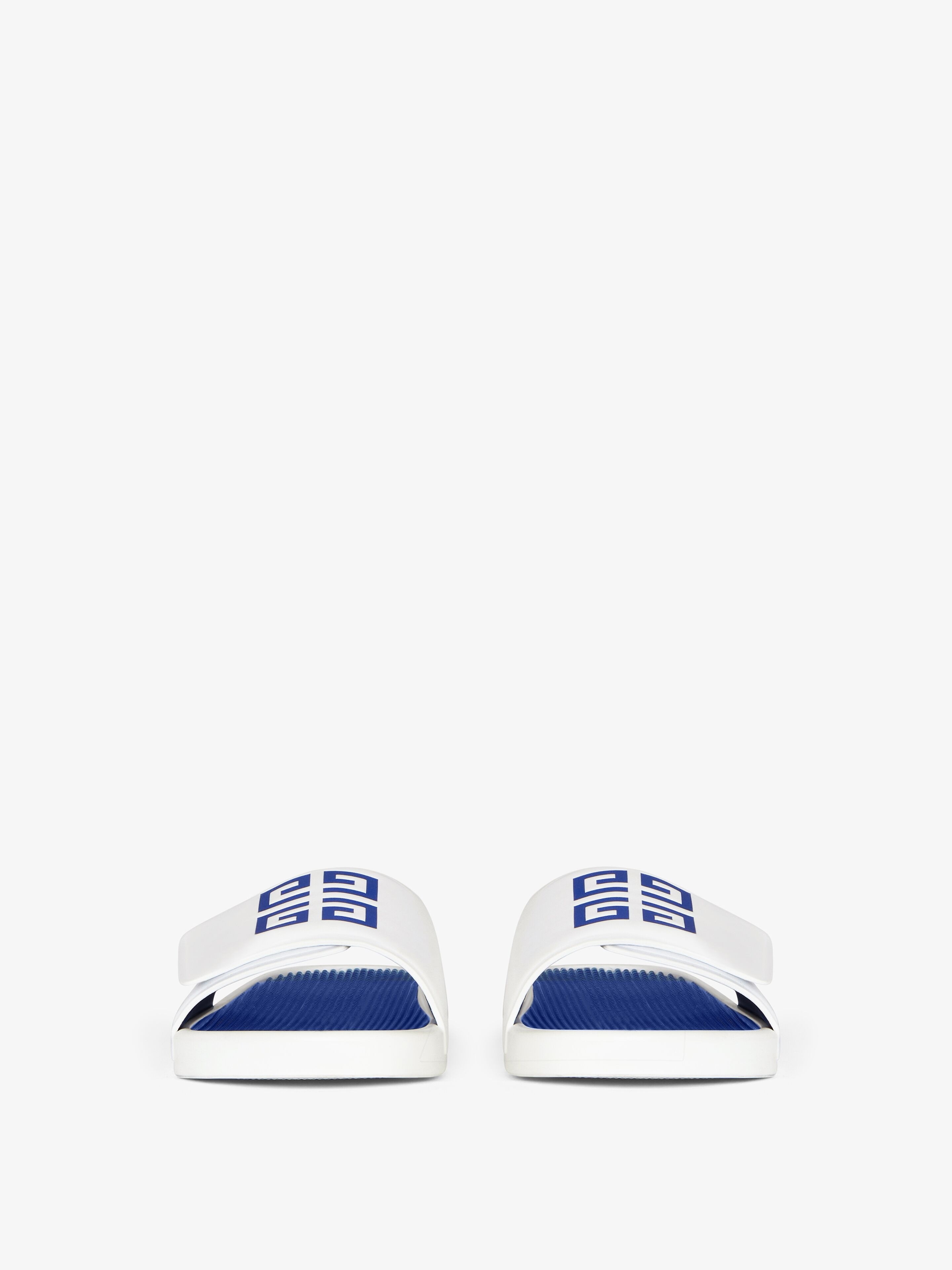 SLIDE FLAT SANDALS IN SYNTHETIC LEATHER - 2