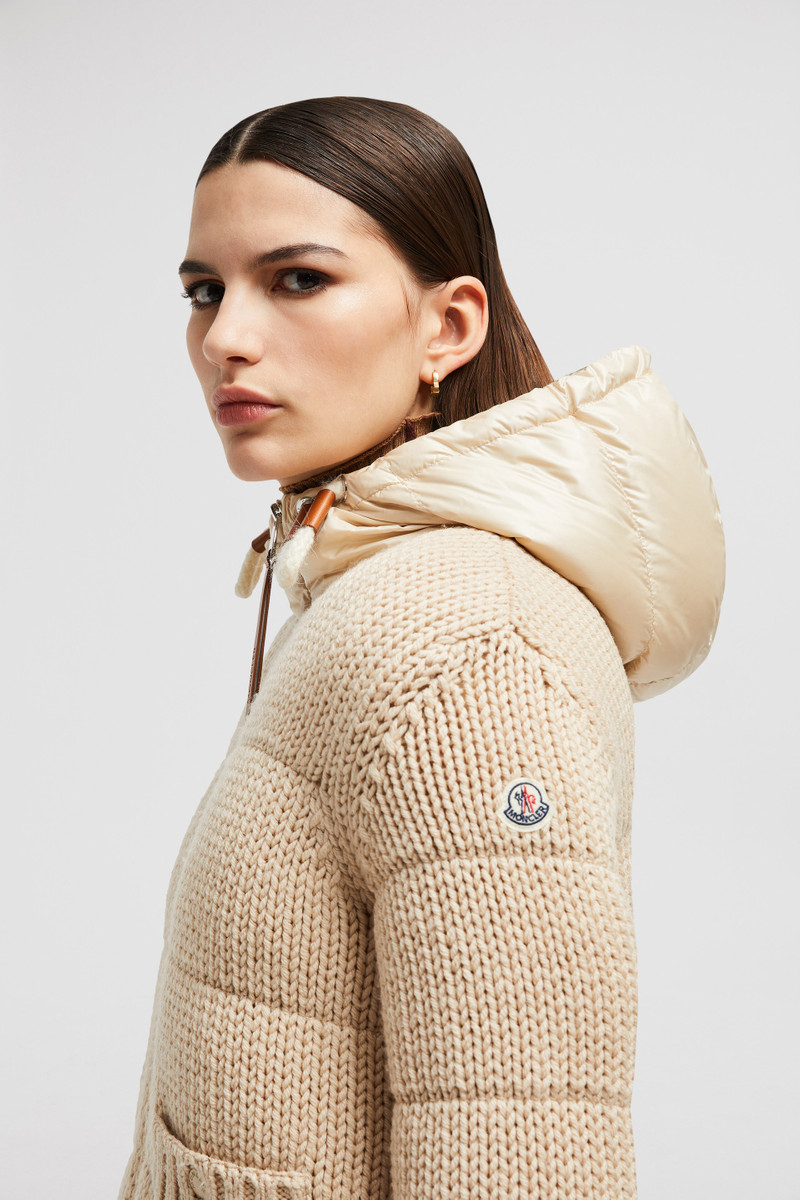 Padded Wool Zip-Up Hoodie 4