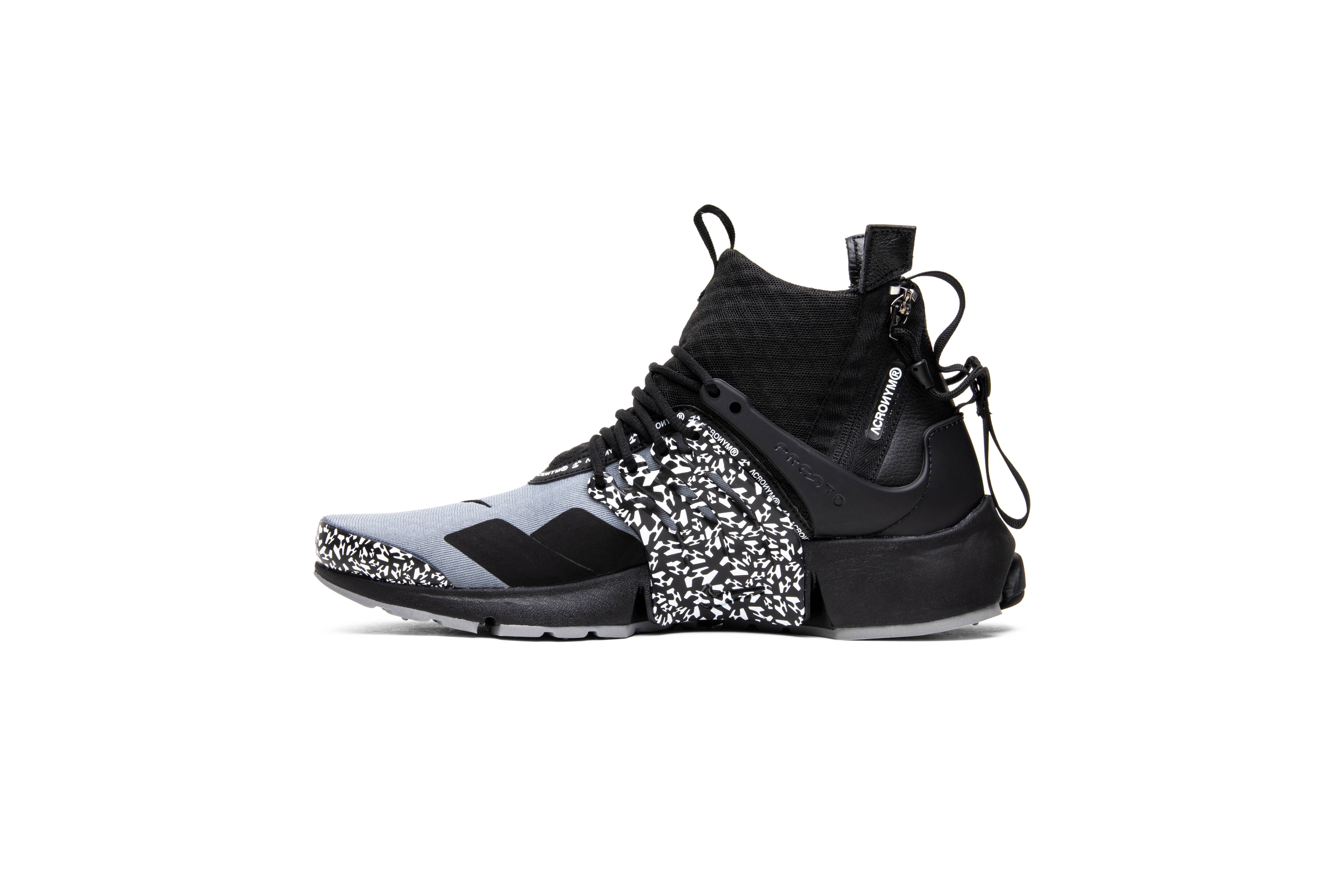 Acronym x Air Presto Mid 'Cool Grey' - 3