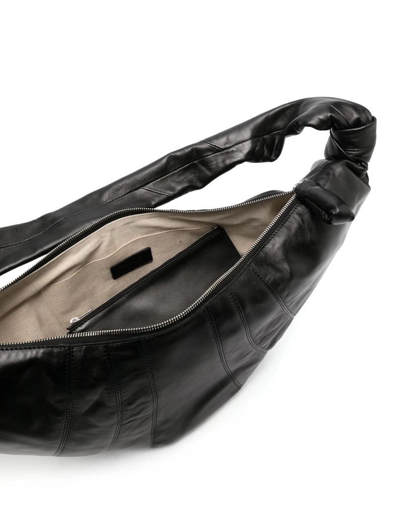 Lemaire Lemaire Large Croissant Leather Shoulder Bag outlook