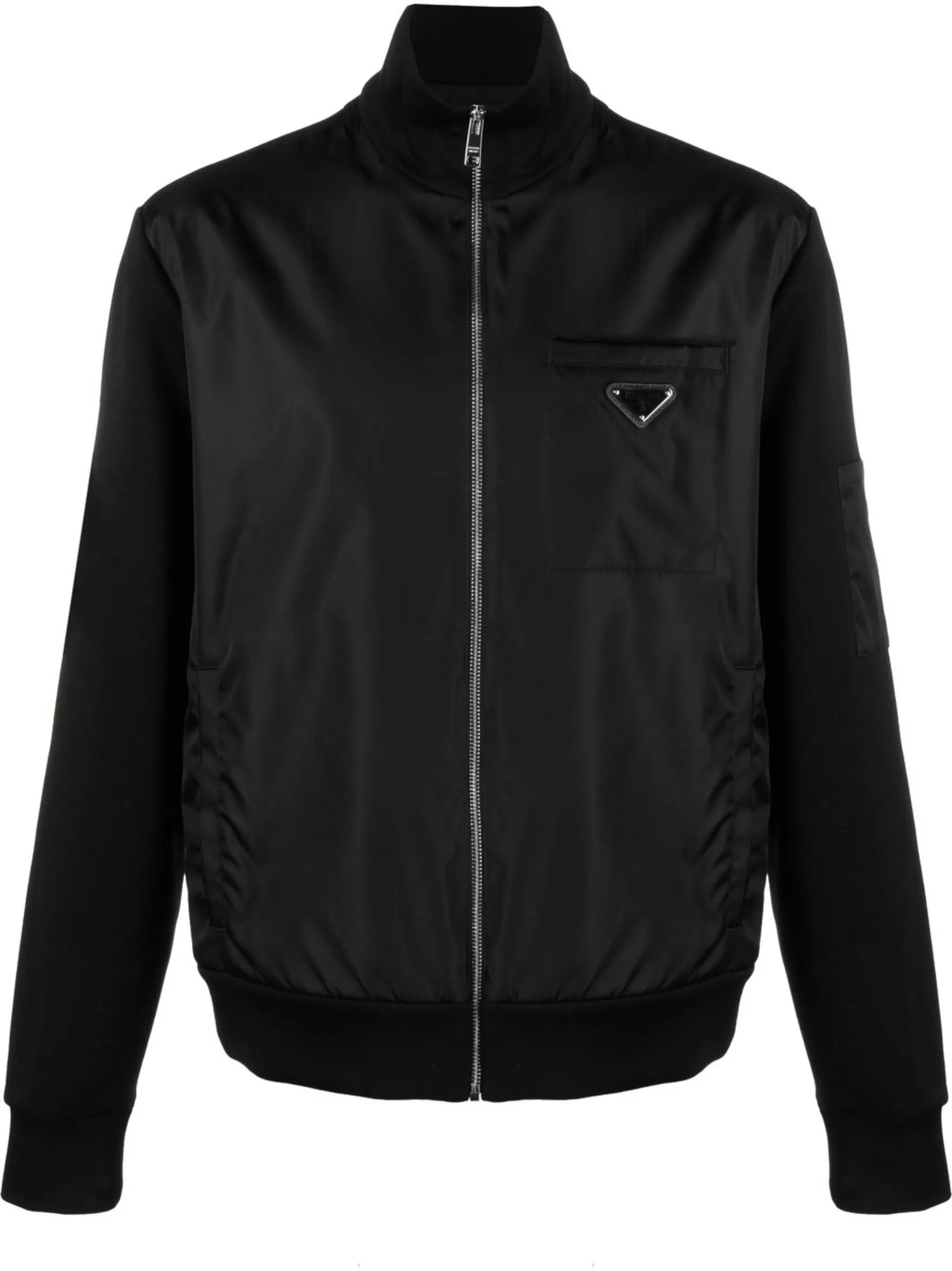 Prada Re-Nylon Zip-up Sweatshirt - 1