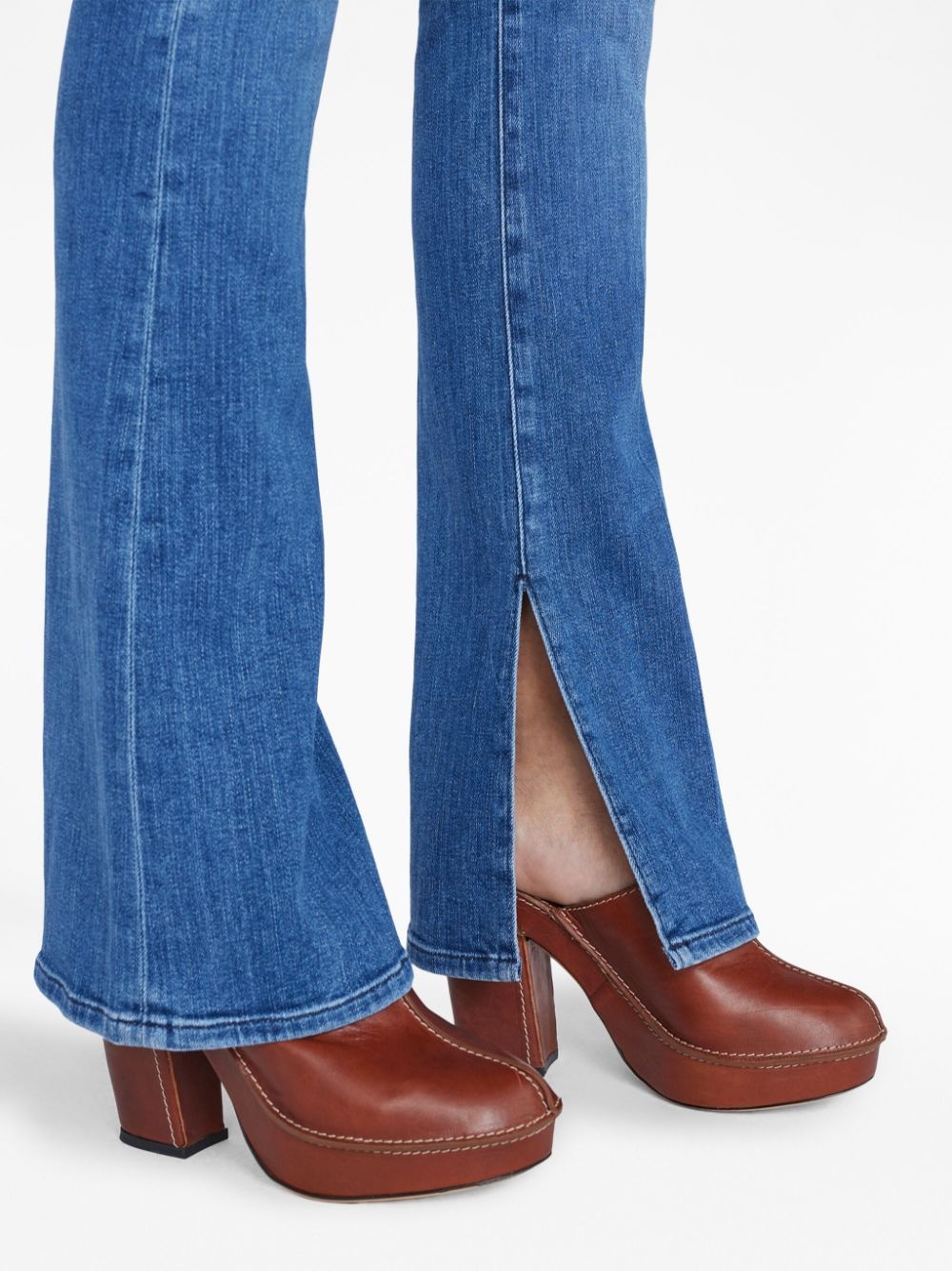 Le Mini mid-rise bootcut jeans - 5
