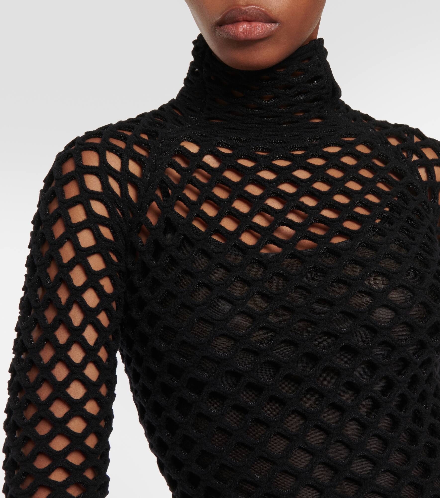 Sheer net gown - 4