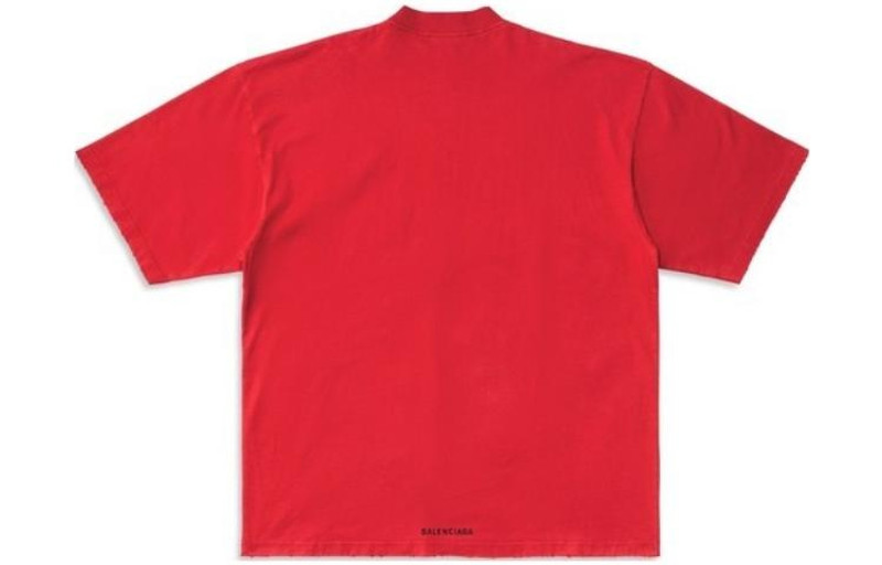 BALENCIAGA Balenciaga Je t'aime T-shirt Large Fit 'Red' 744439TOVM75871 outlook