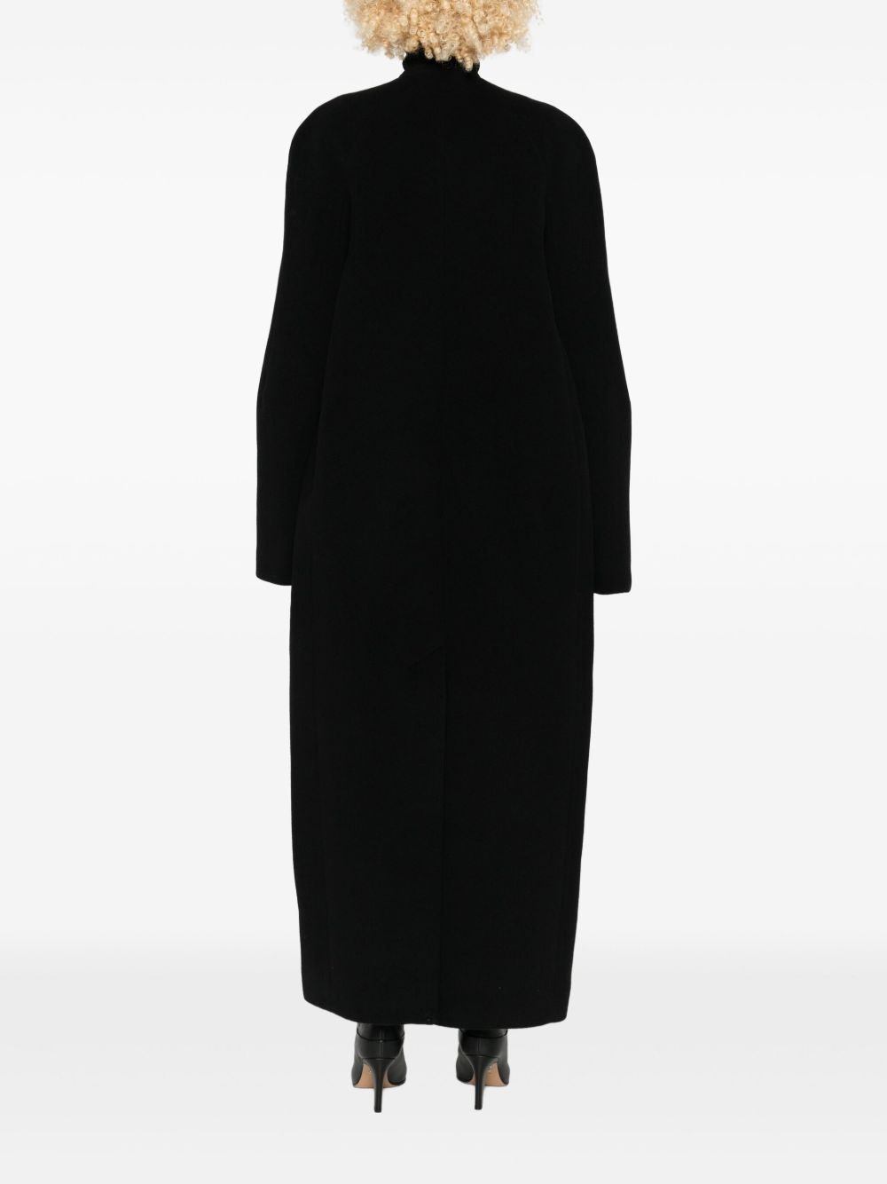 bell-sleeve coat - 4