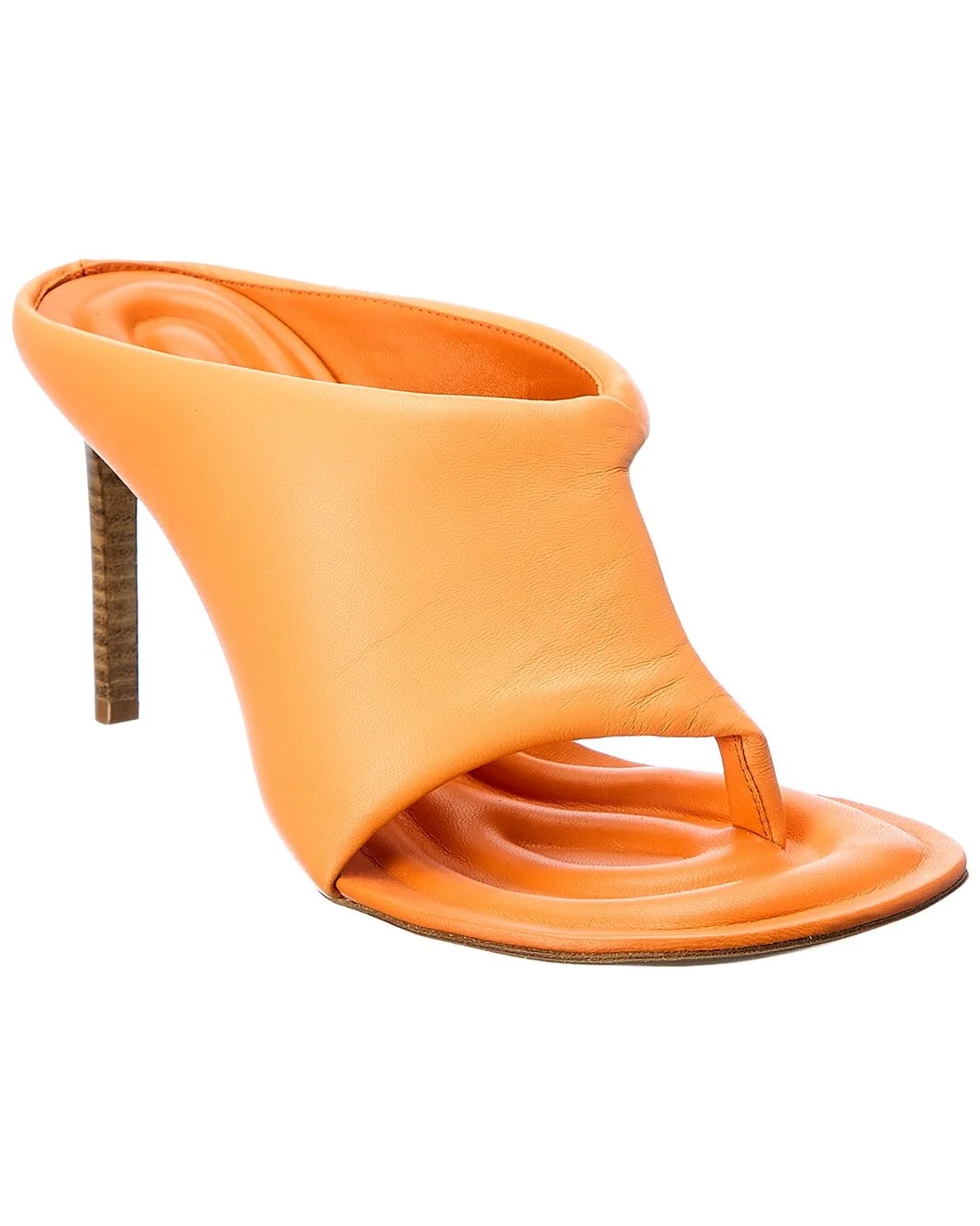 Jacquemus Les Mules Limone Leather Sandal - 1