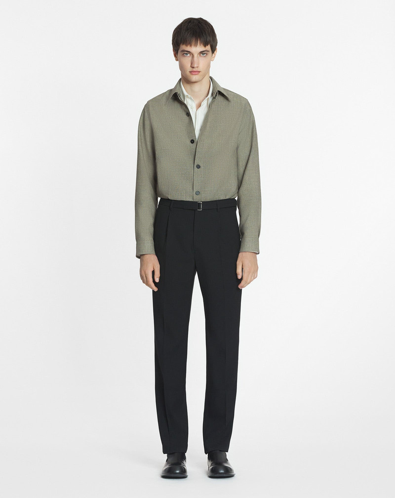 Lanvin UNISEX SHORT WOOL OVERSHIRT outlook