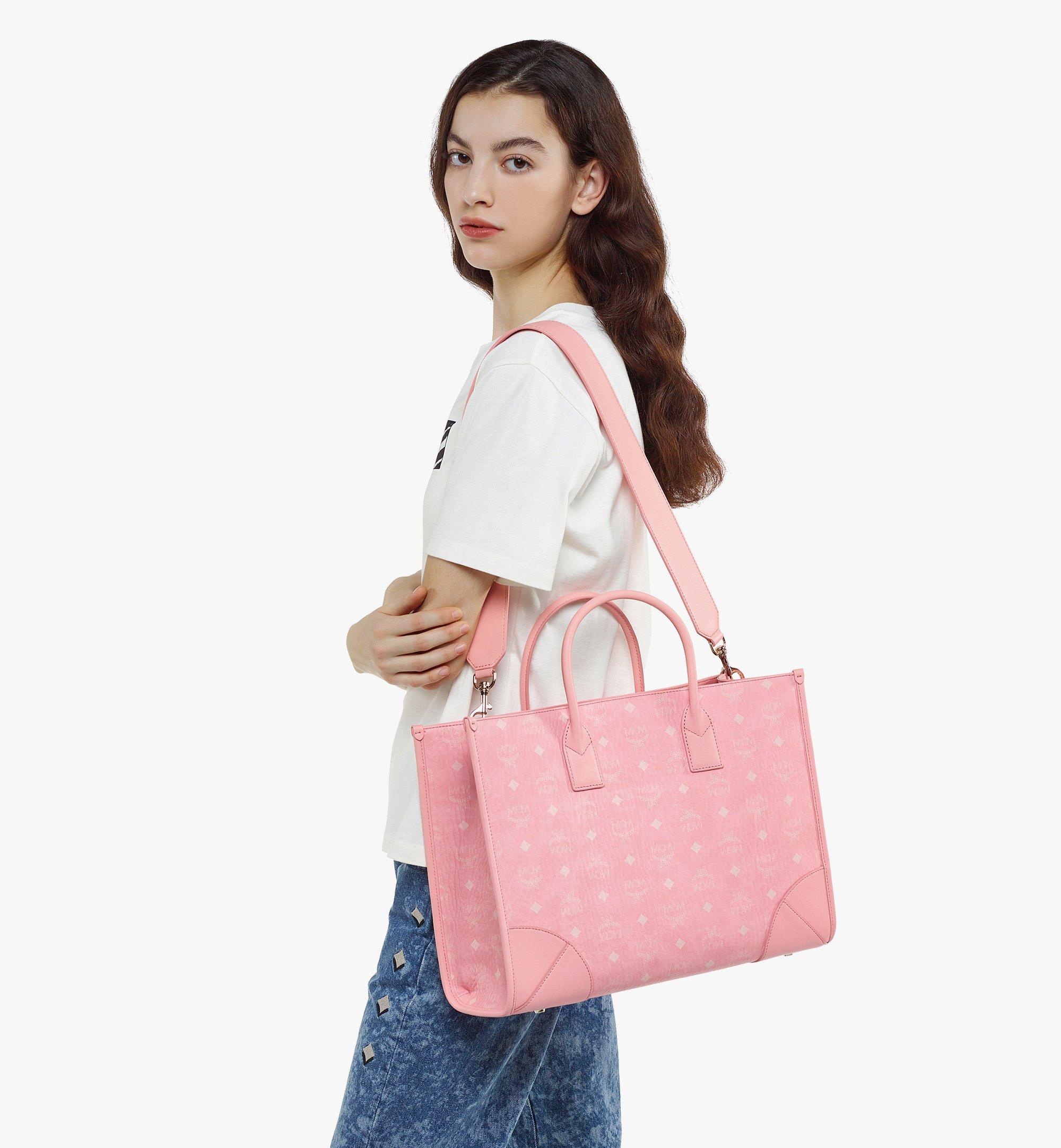 MCM Munchen Tote in Visetos REVERSIBLE