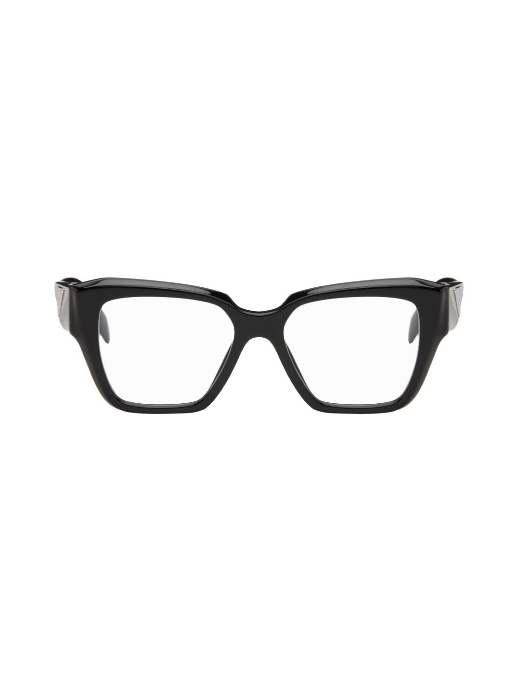 Black Square Glasses - 1